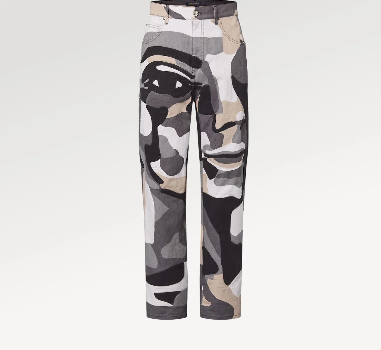 Louis Vuitton Patchwork Portrait Denim Trousers