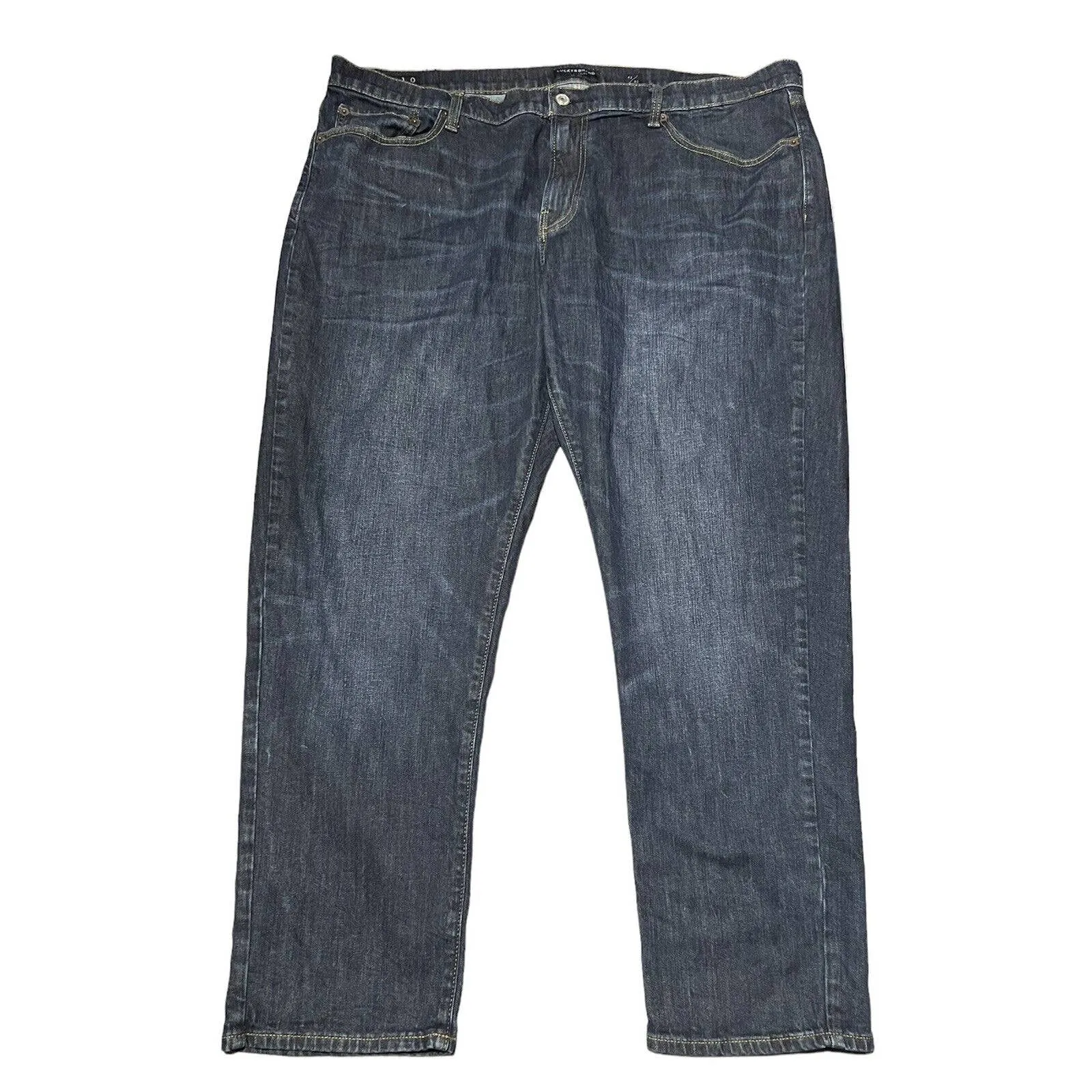 Lucky Brand 410 Athletic Slim Jeans Mens 42x30 Dark Wash