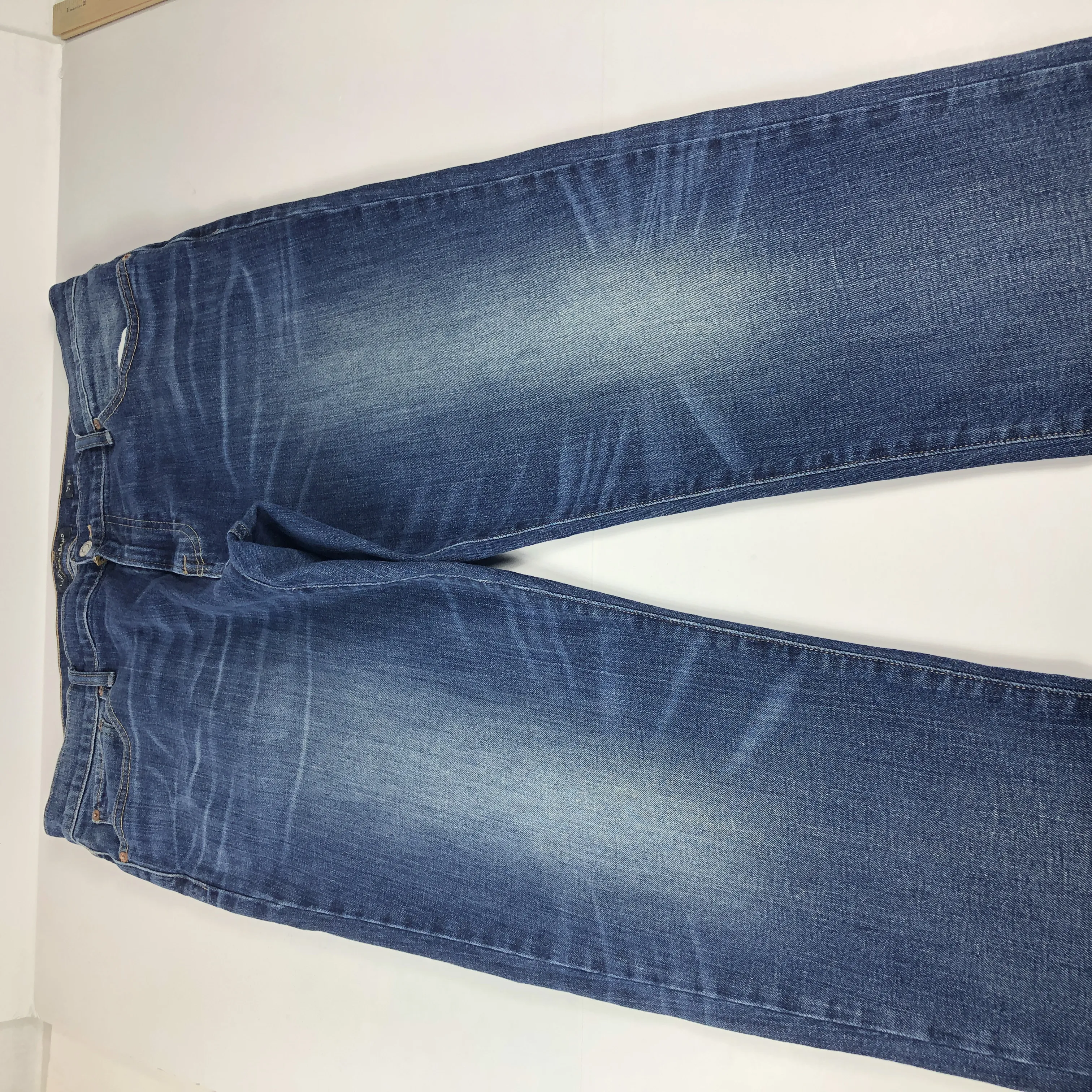 Lucky Brand Jeans 221 Straight Leg Blue Fade Stretch Denim