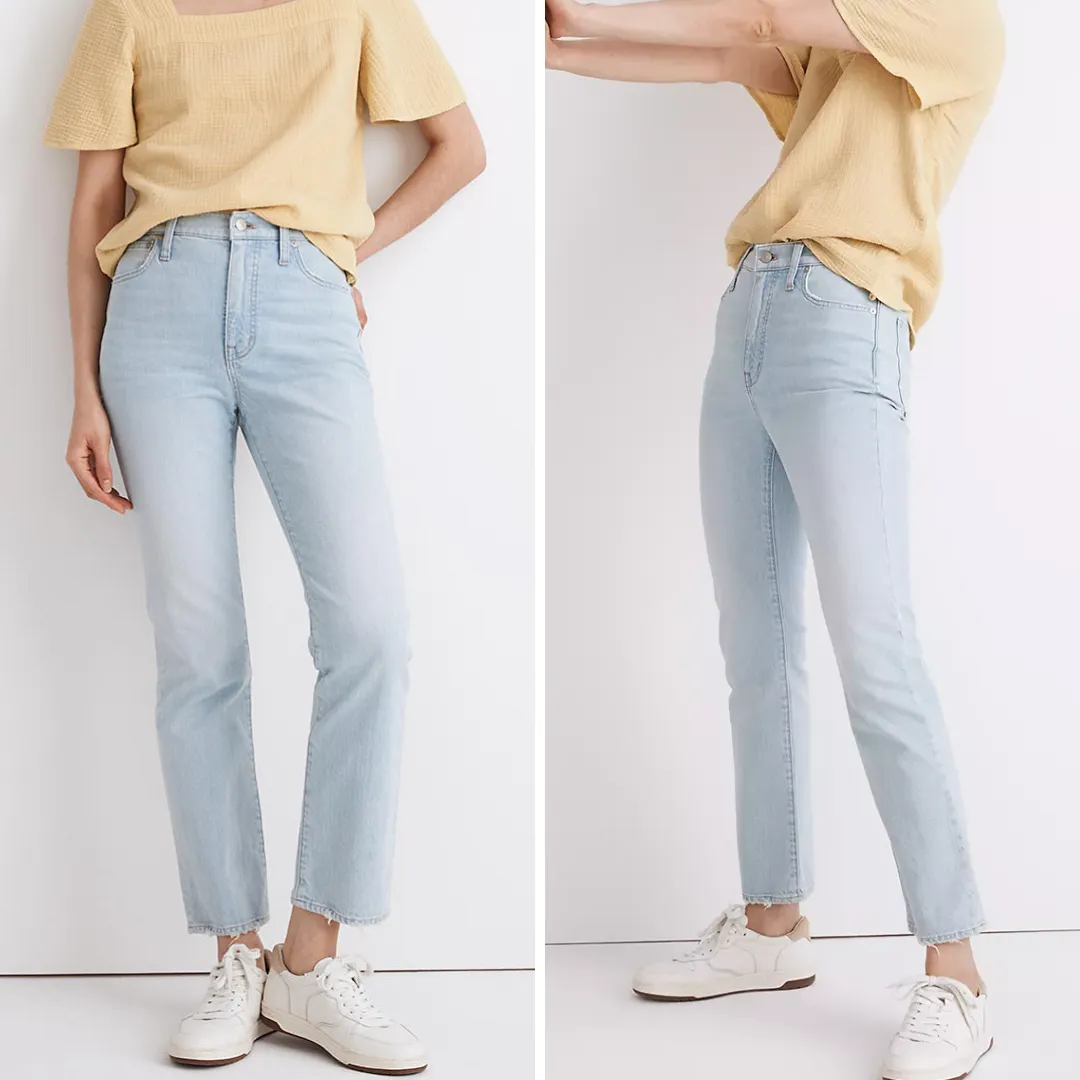 Women's Madewell Slim Demi-Boot Jeans in Bellmeade, size 30