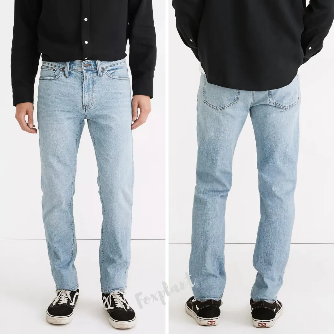 Madewell men's Slim Jeans in Becklow Wash, size 30*30