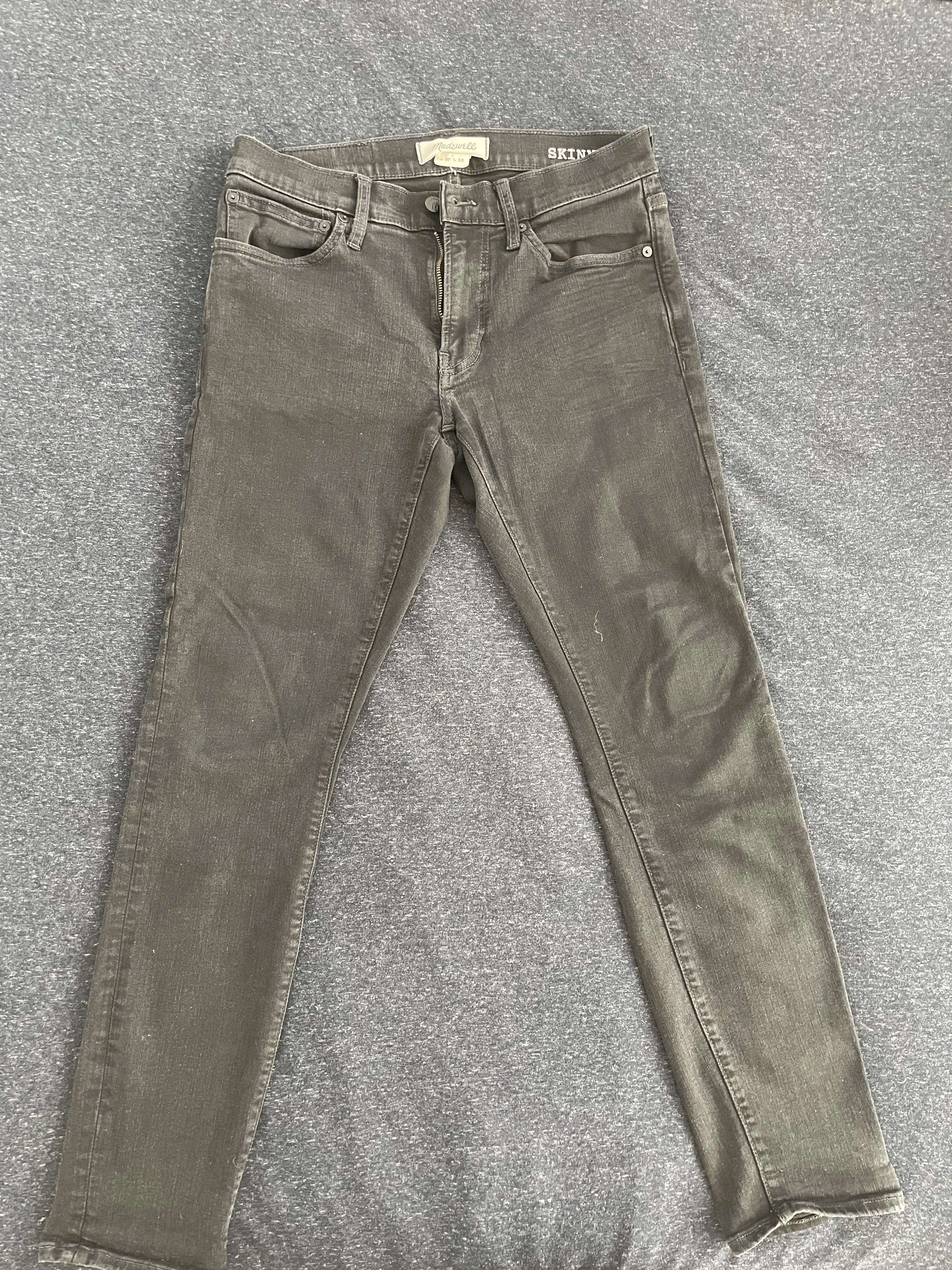 Madewell Skinny Black Jeans