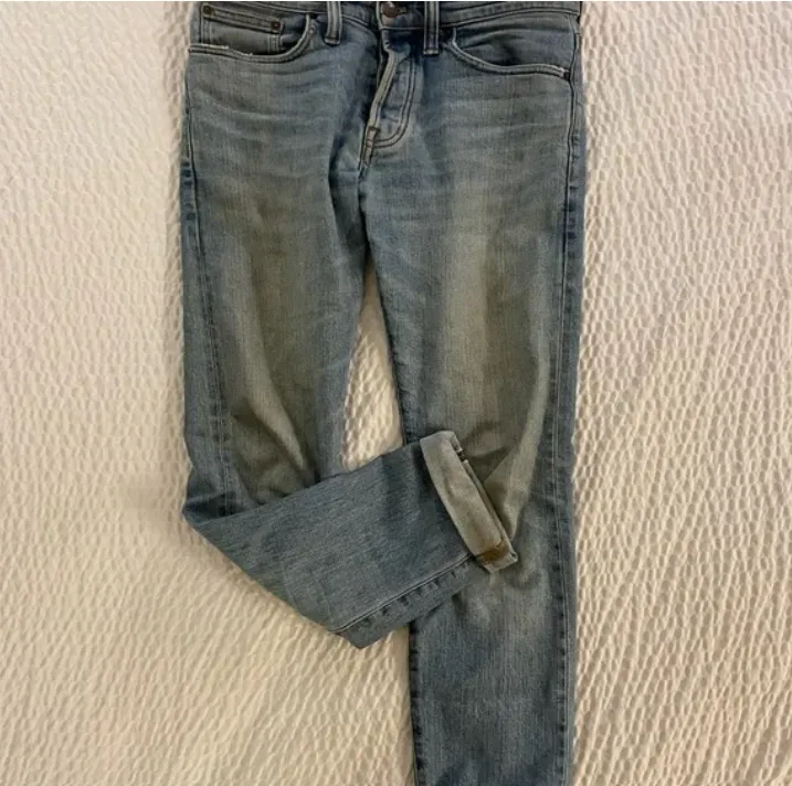 Destroyed Japanese Selvedge Denim Slim Jeans