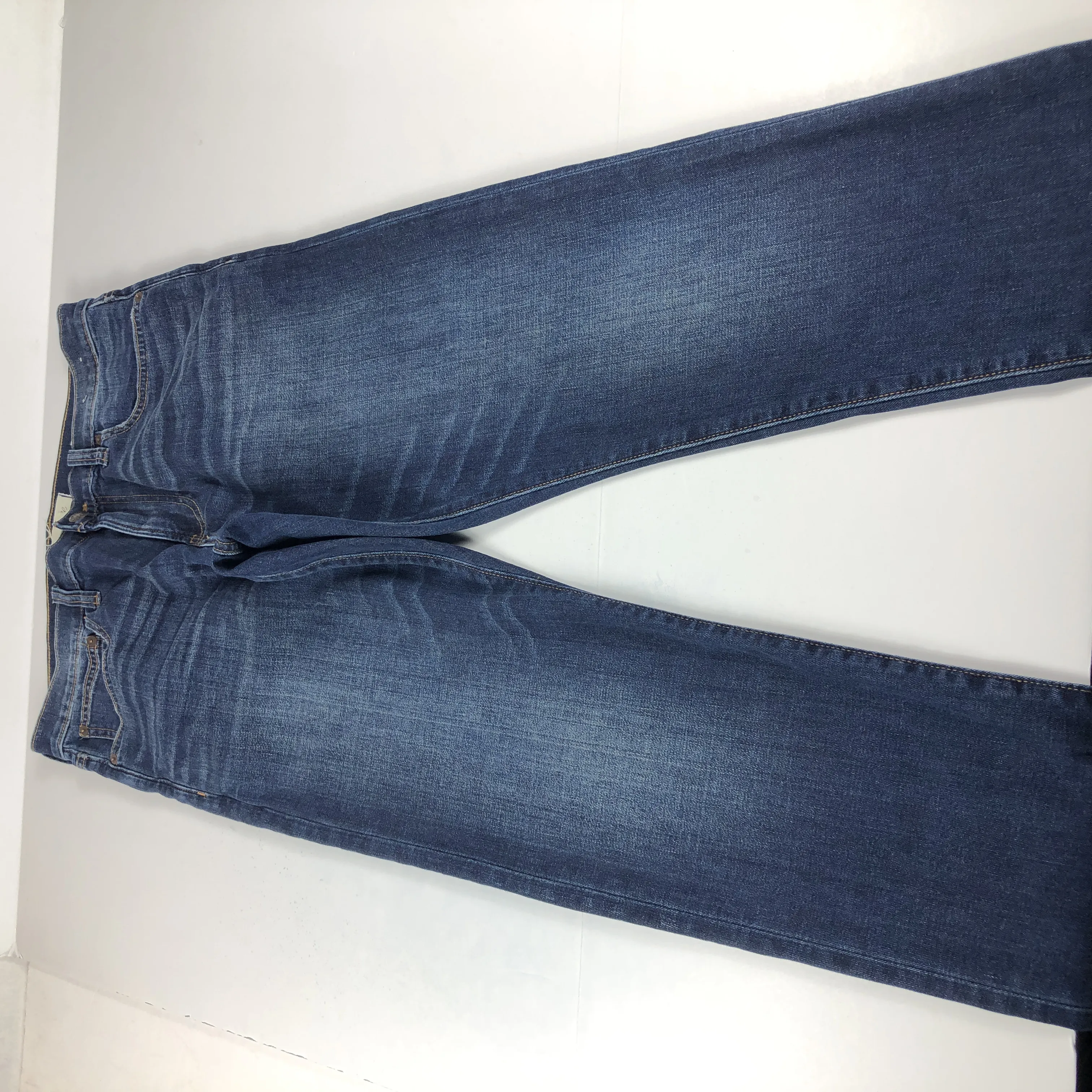 Madewell Jeans Athletic Slim Fit Blue Fade Stretch Denim