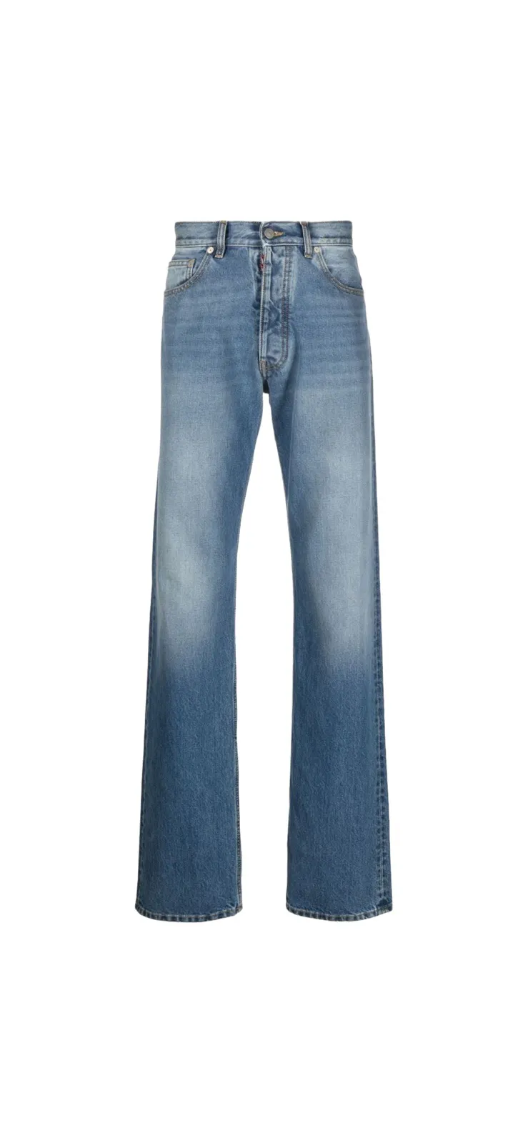 Maison Margiela Blue Straight Leg Jeans