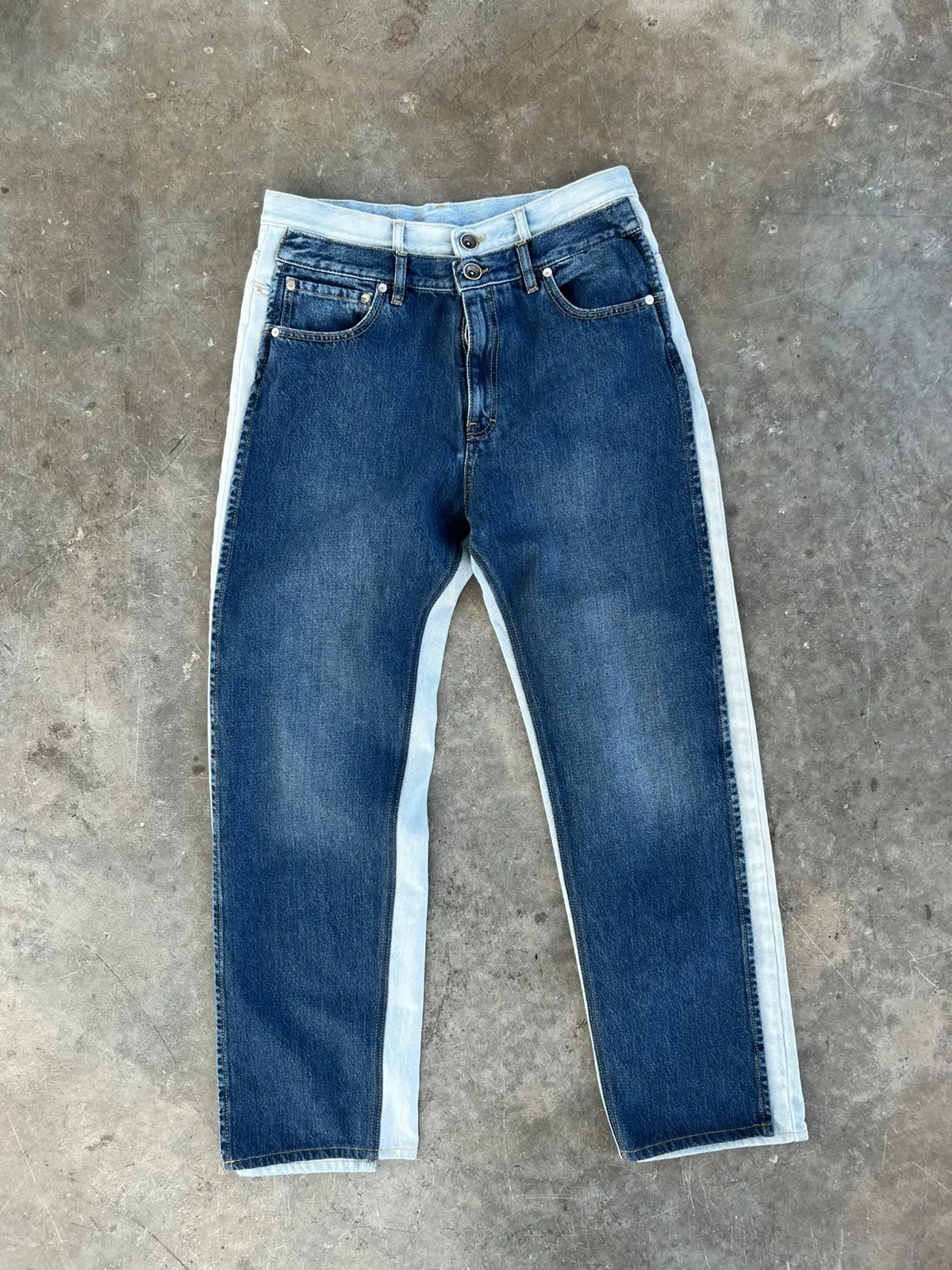 Maison Margelia “Double Splice Jeans” Sz. 33 ❄️🧊🥣