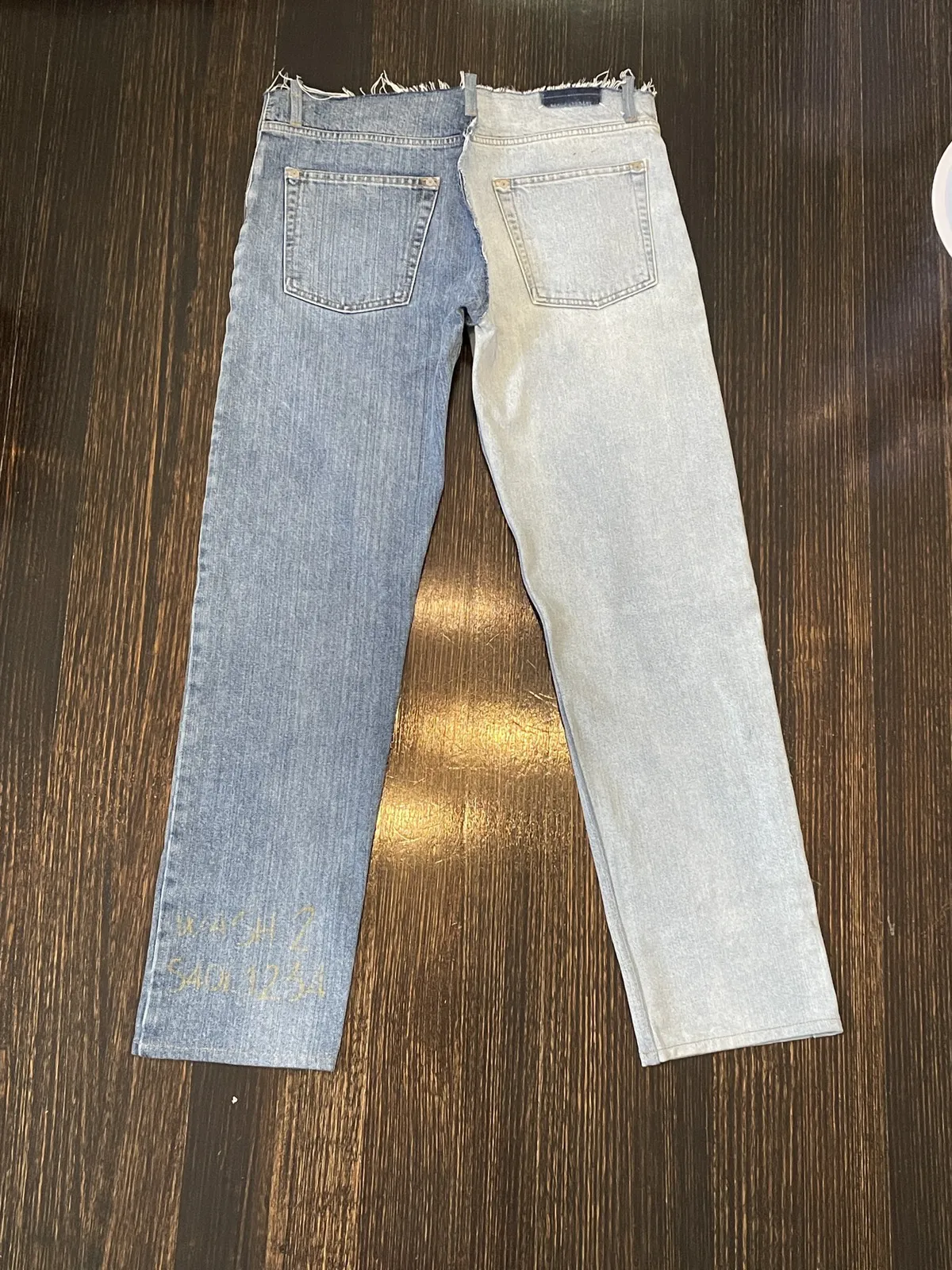 Maison Martin Margiela Spliced Distressed Jeans sz31