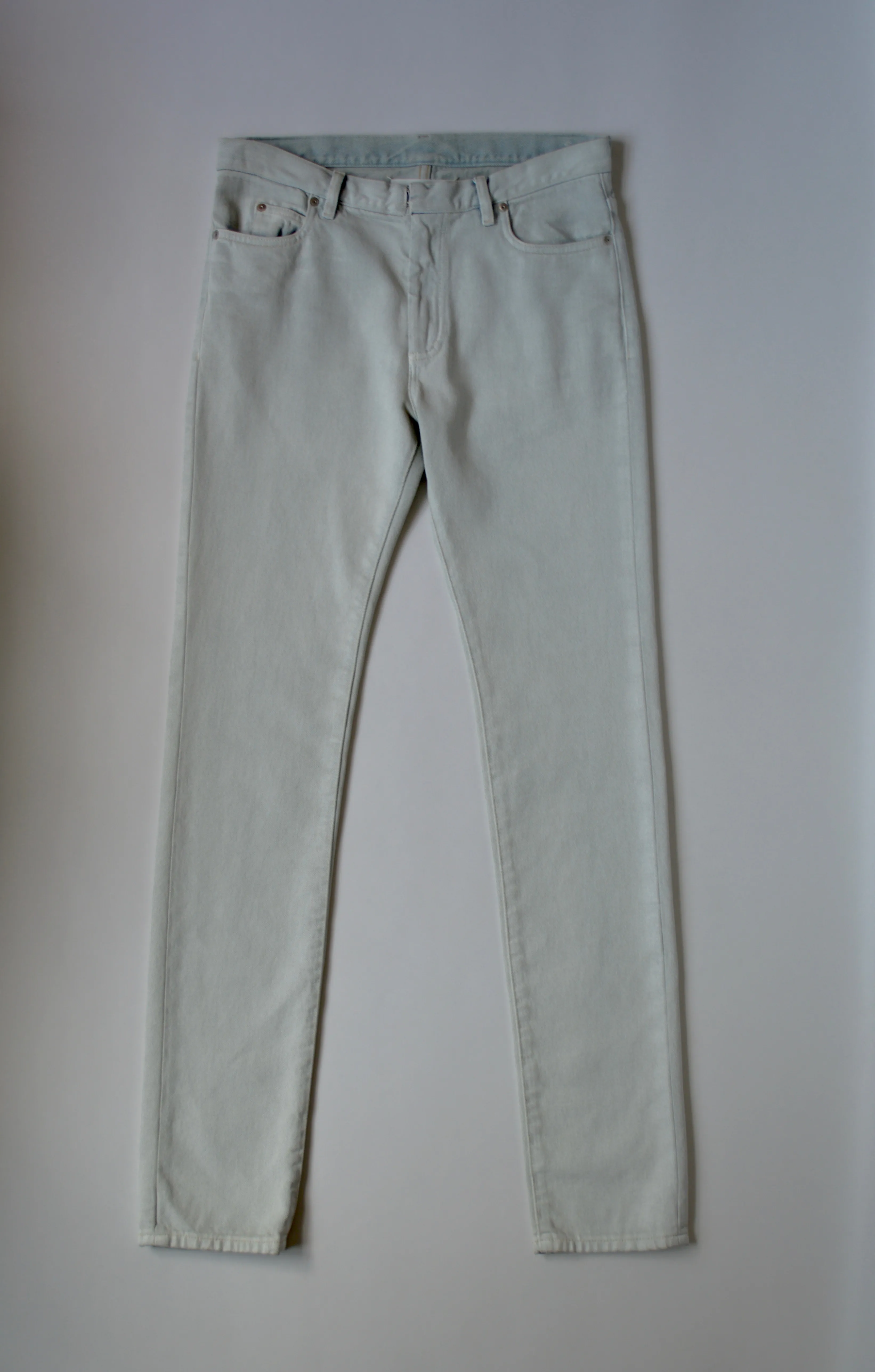 White Painted Jeans