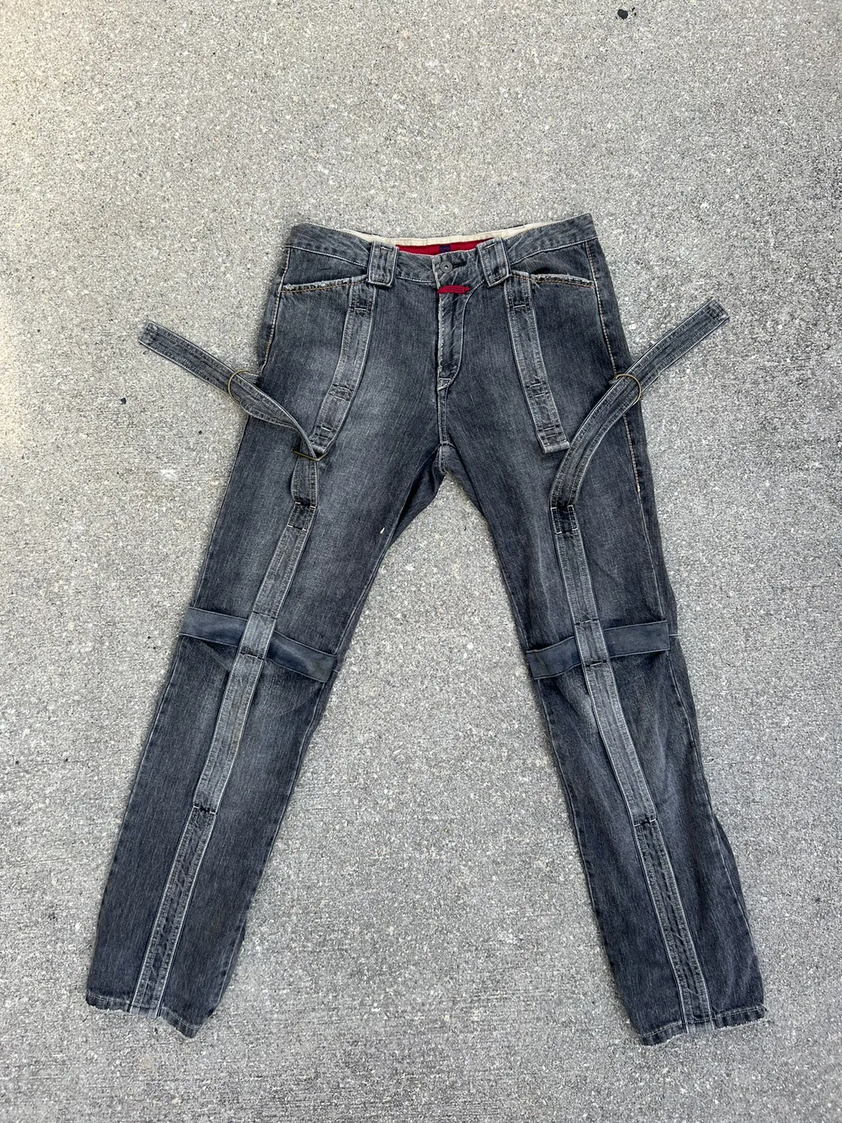 Vintage MFG Bondage Parachute Denim Jeans