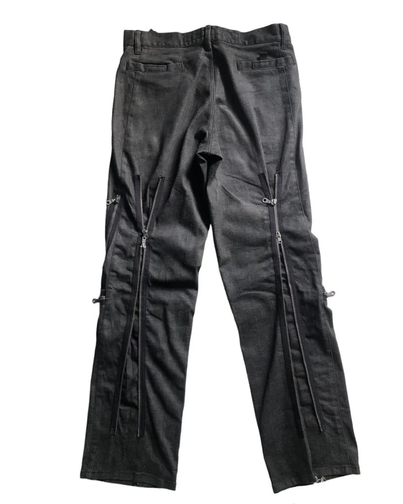 Marthe Francois Girbaud Zipper Pants