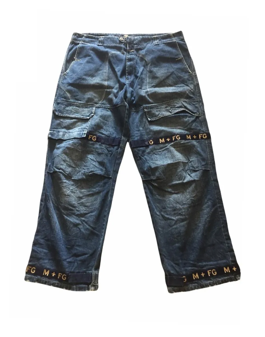 90's MFG baggy bondage pants