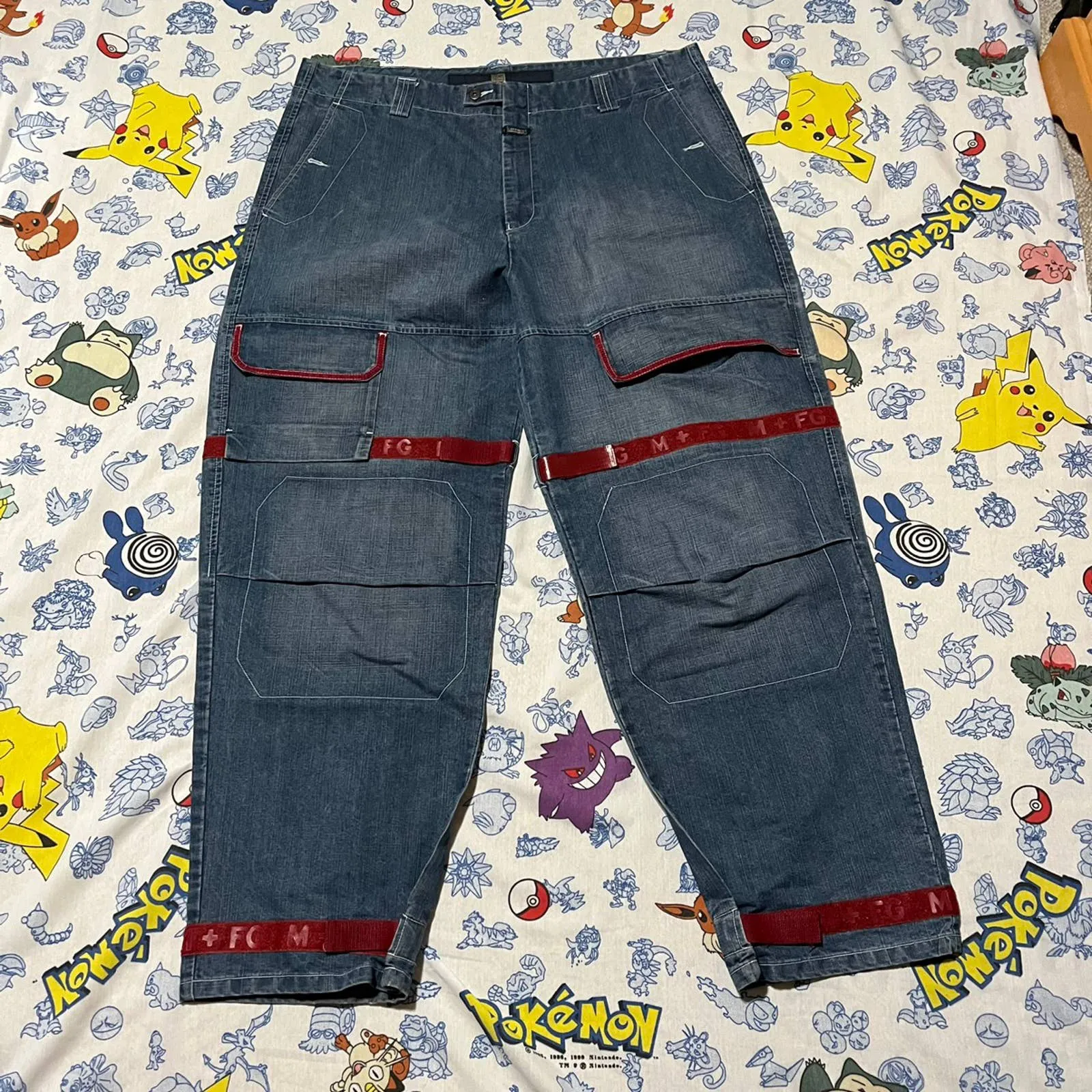 Vintage 90s Marithé François Girbaud Baggy Jeans 44x36