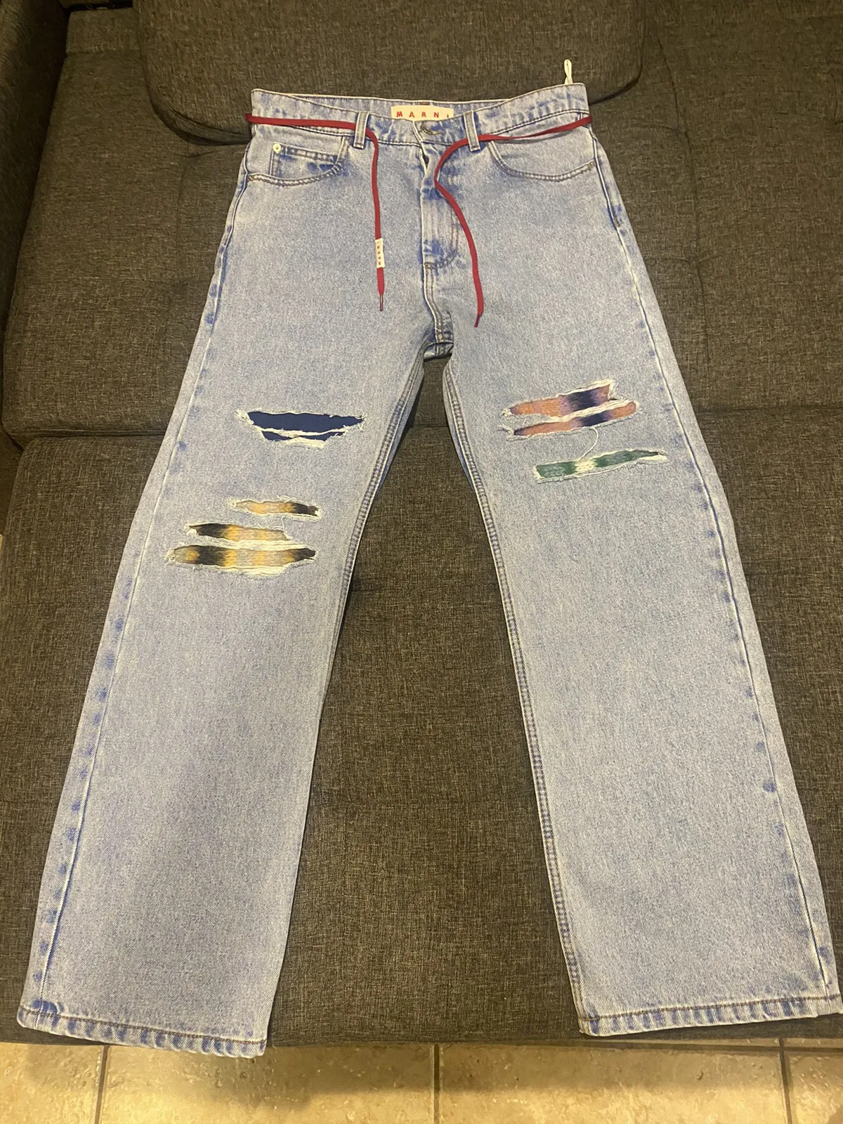 Marni Patch Jeans