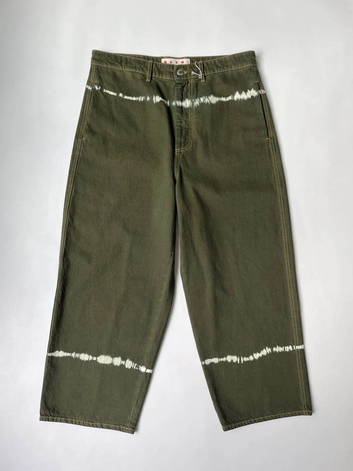 S/S 21 Tie Dye Wide Leg Jeans