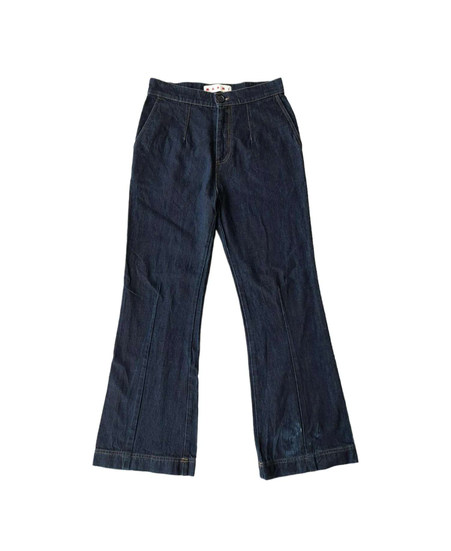 Marni Flare Raw Denim