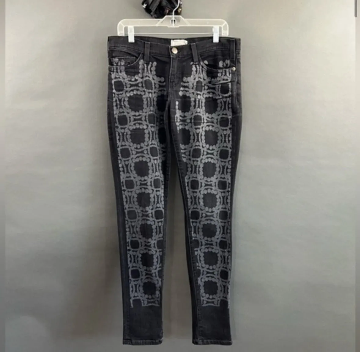 Marni Jeans Pearl Print Graphic Denim