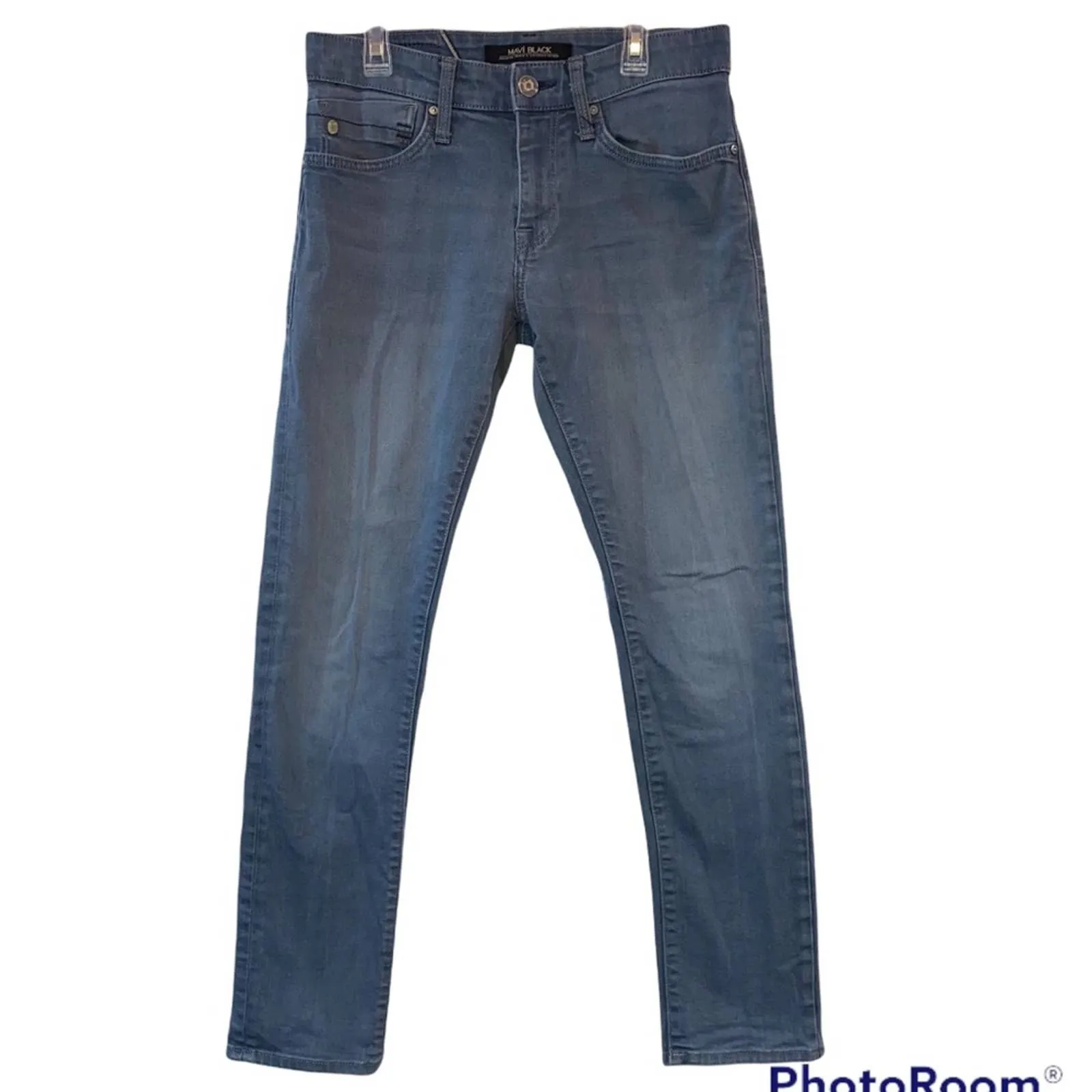 Mavi Black Jake Slim Leg Denim Jeans