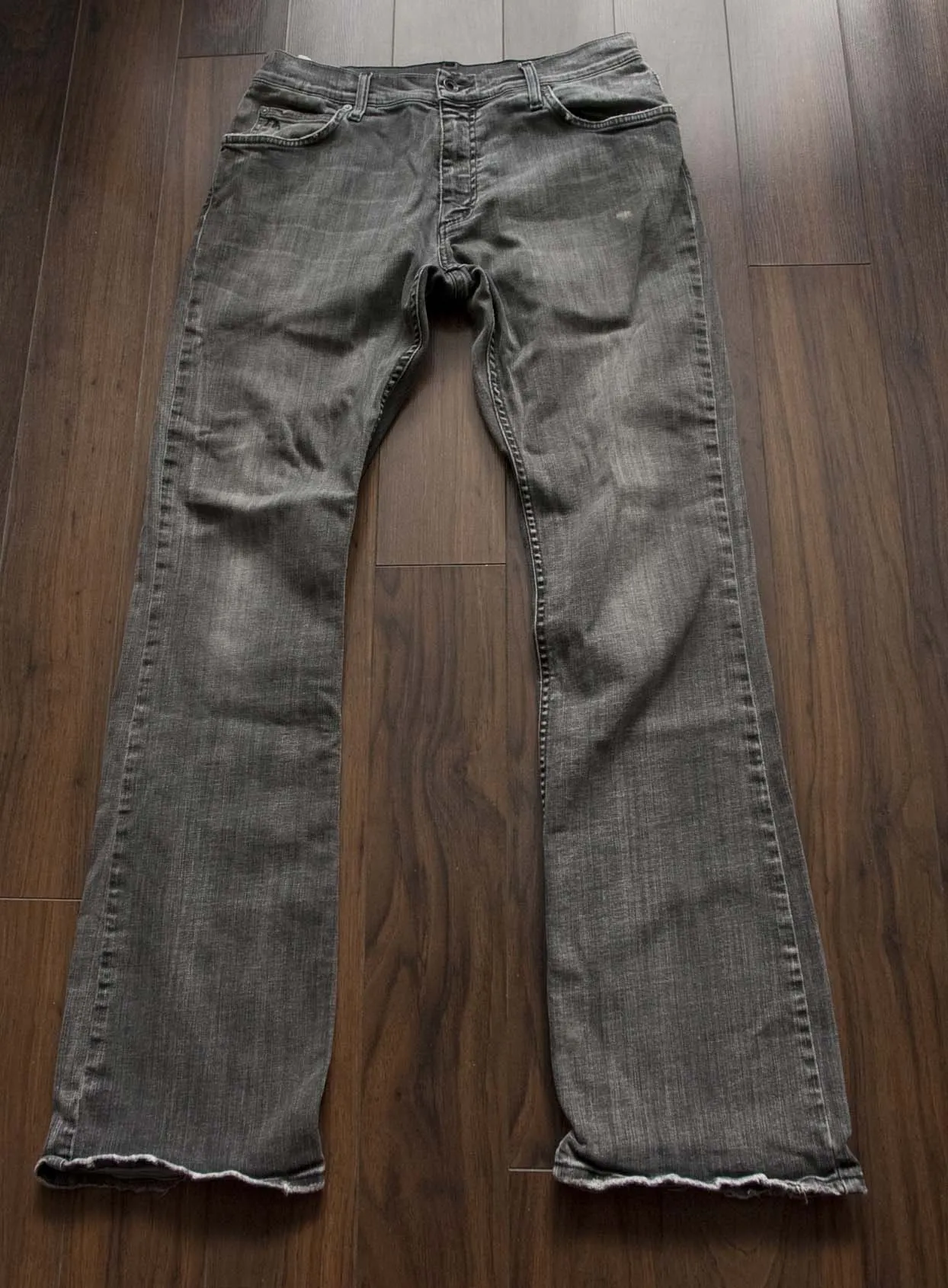 ** Mavi Jeans Distressed Gray Mitch Size 30x33