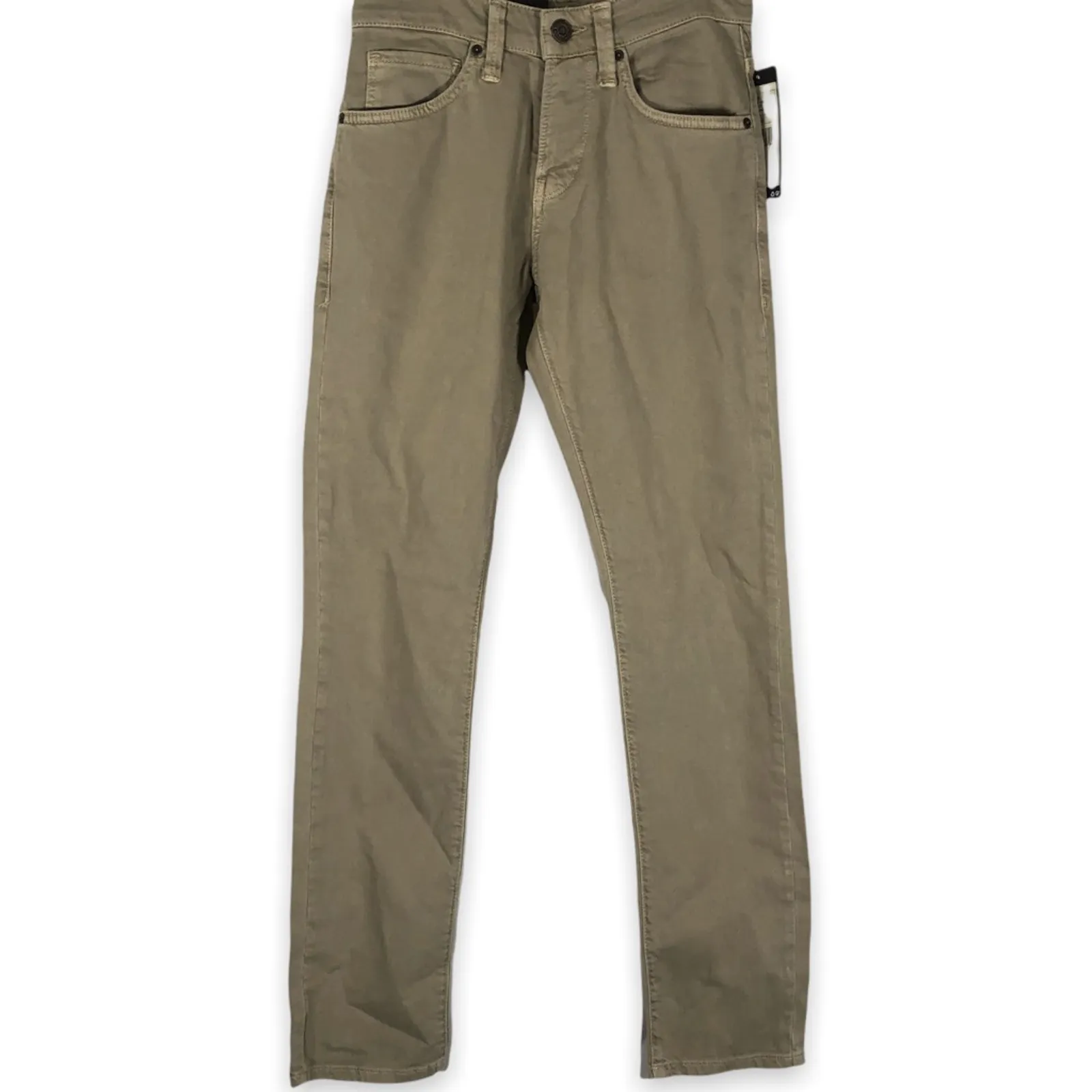 Mavi Jake Slim Jeans Beige Stretch Stonewash 28 x 32 New