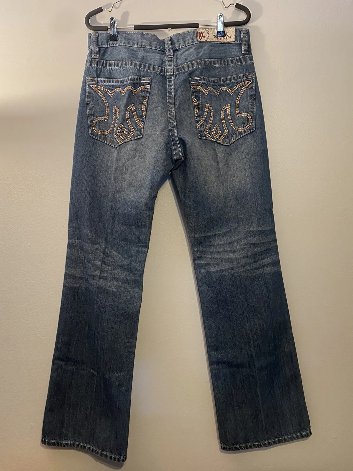 Mens MEK Denim Jeans Carlson Boot Cut Size 34 x 34