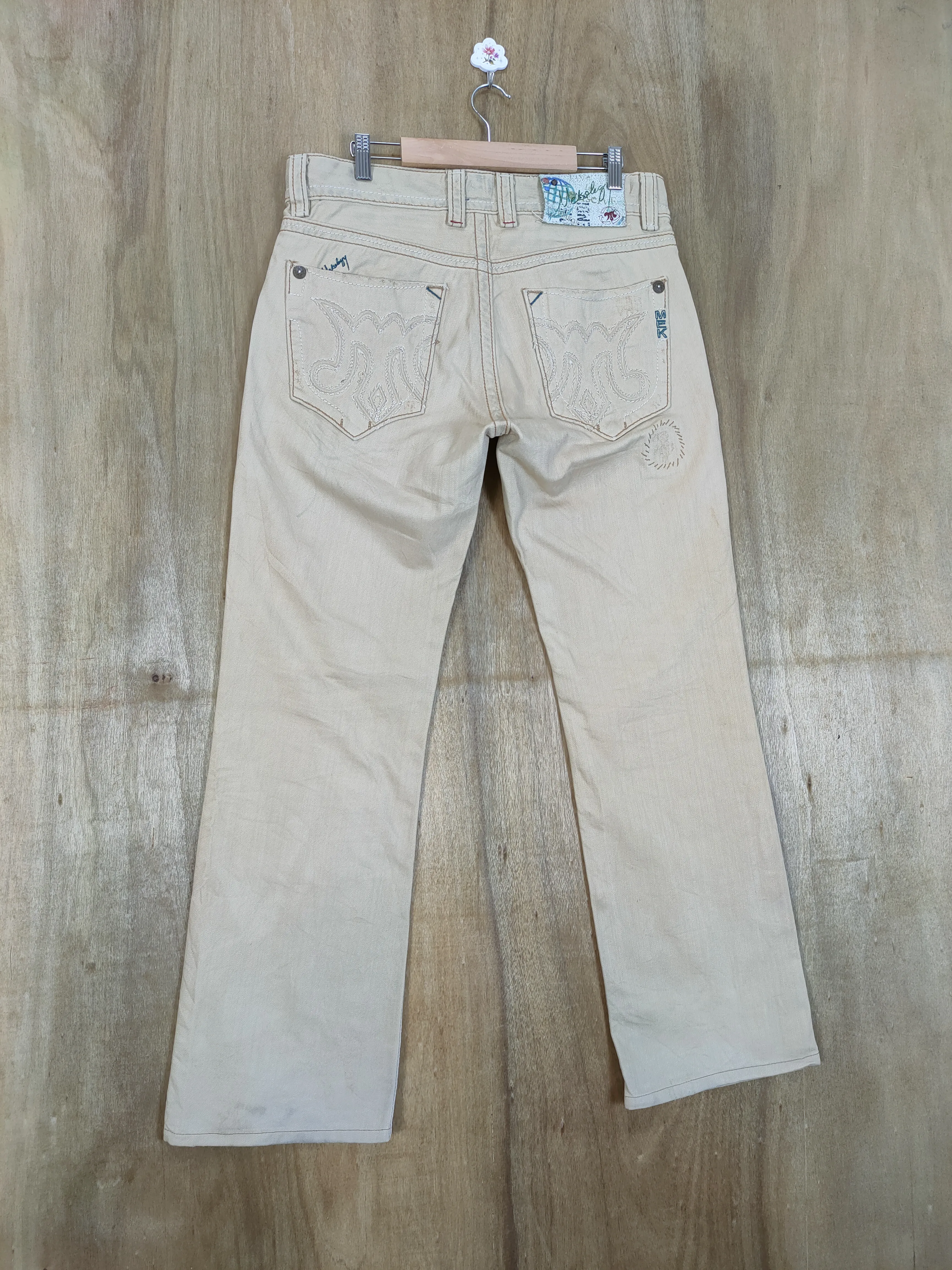 MEK DENIM ART STREETWEAR PANTS