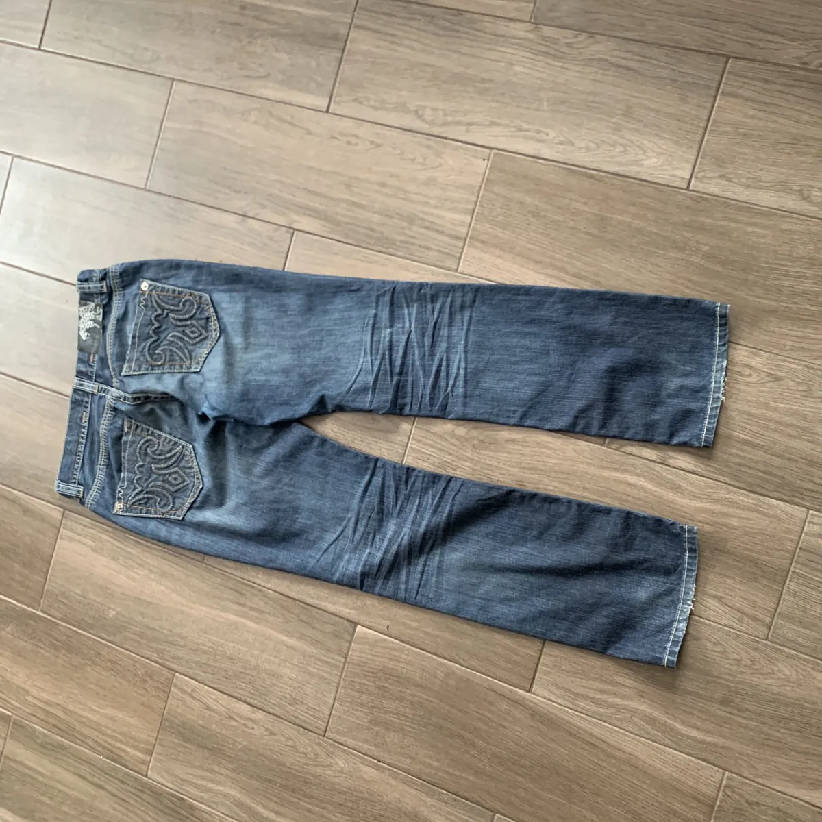 vintage japanese style avant garde denim pants