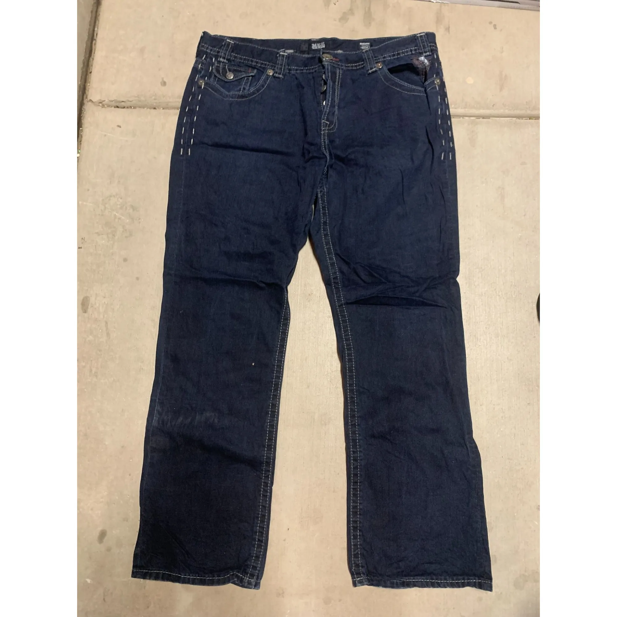 VINTAGE Mens MEK Denim Pants Size 42x34 Carhartt Dickies
