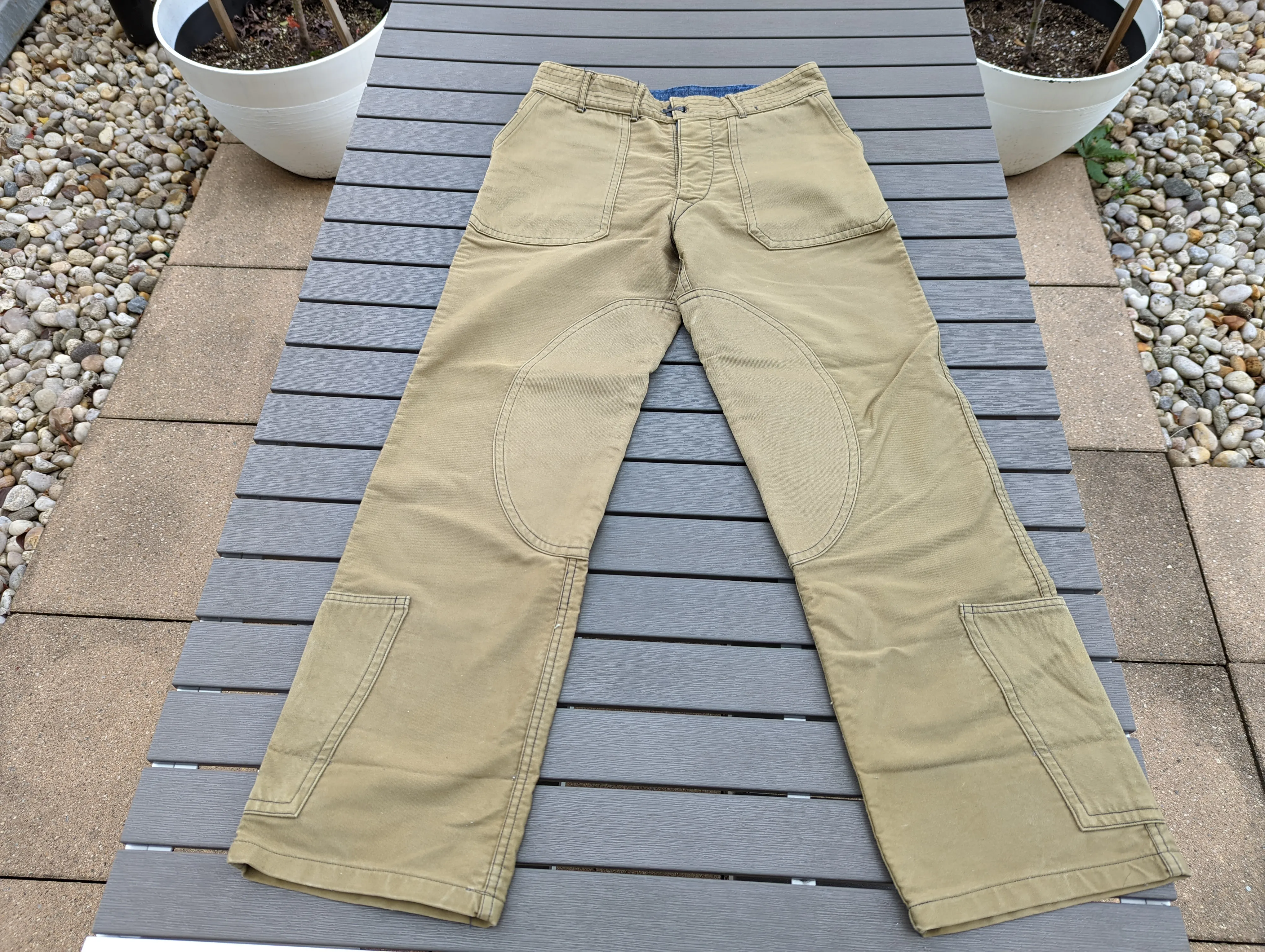 N1-K DECK PANTS - KHAKI JUNGLE CLOTH