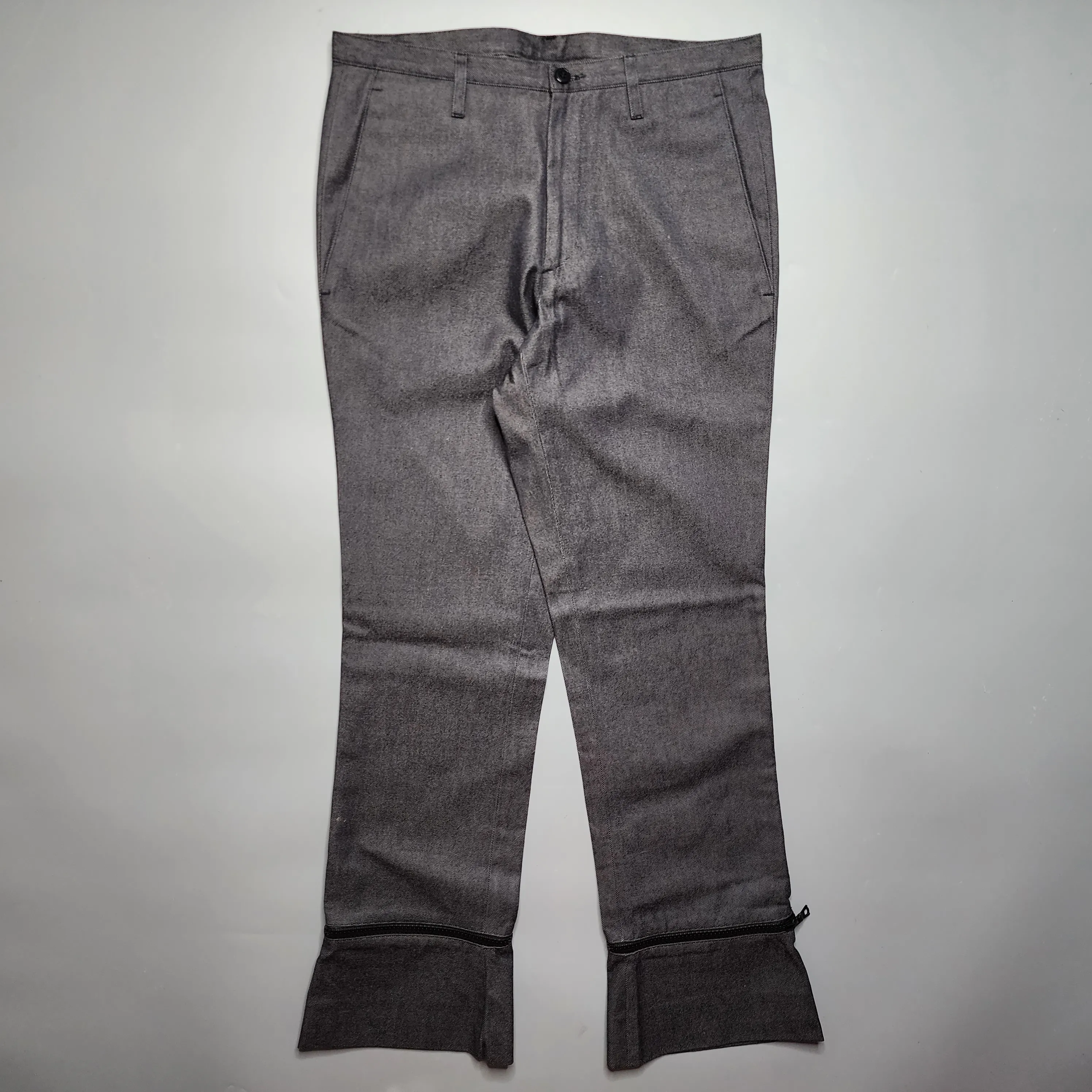 Miu Miu - FW99 Convertible Bottom Flared Jeans