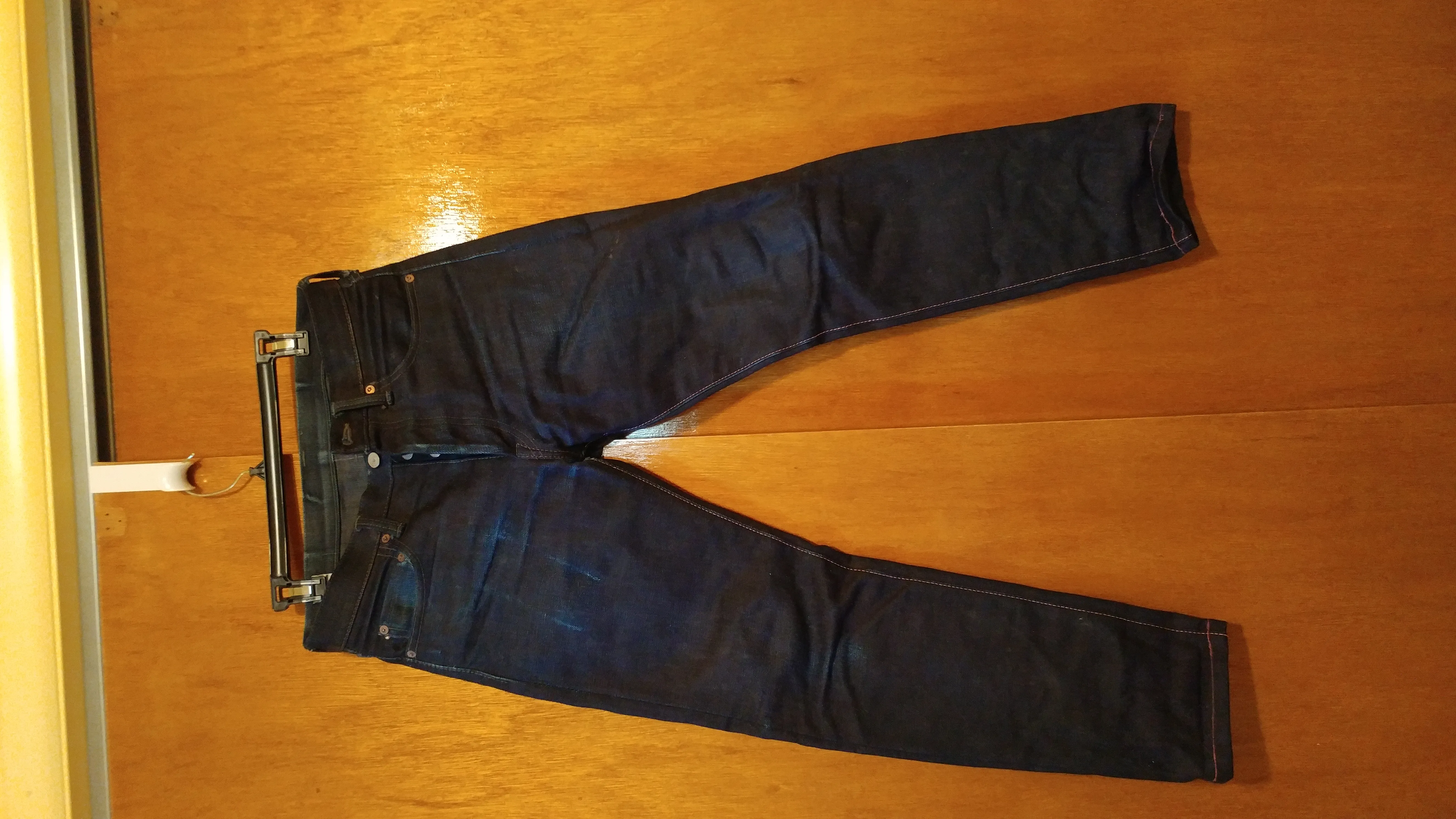 0305-2G Tight Tapered Indigo Grey