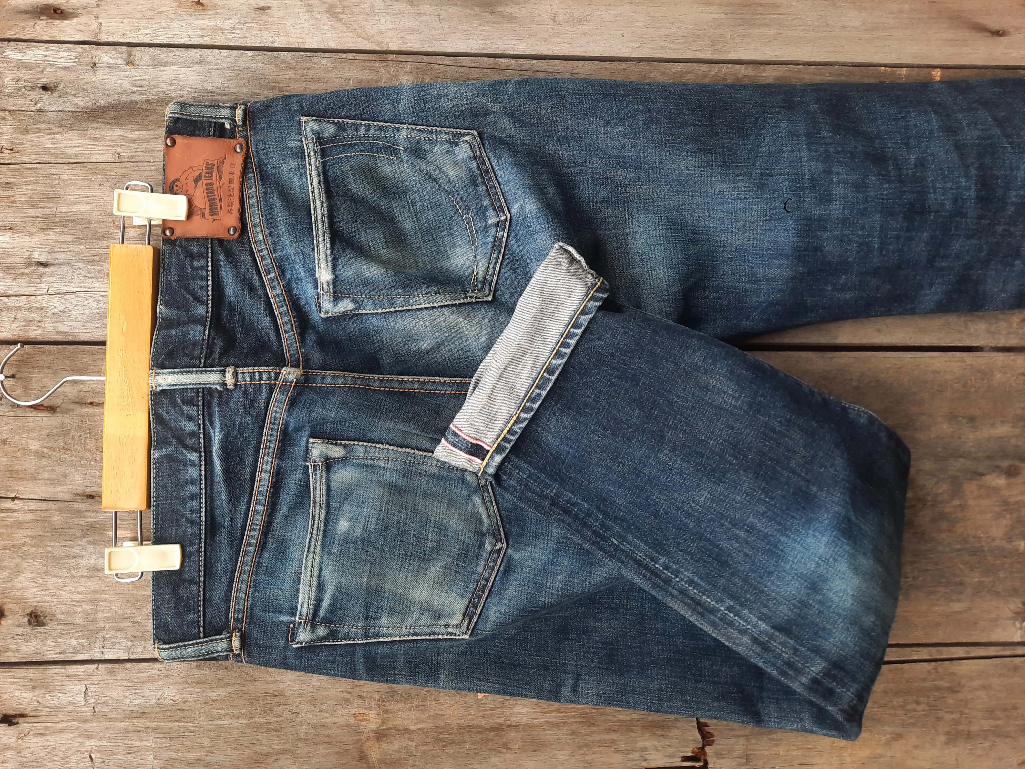 Momotaro selvedge denim G017-MB