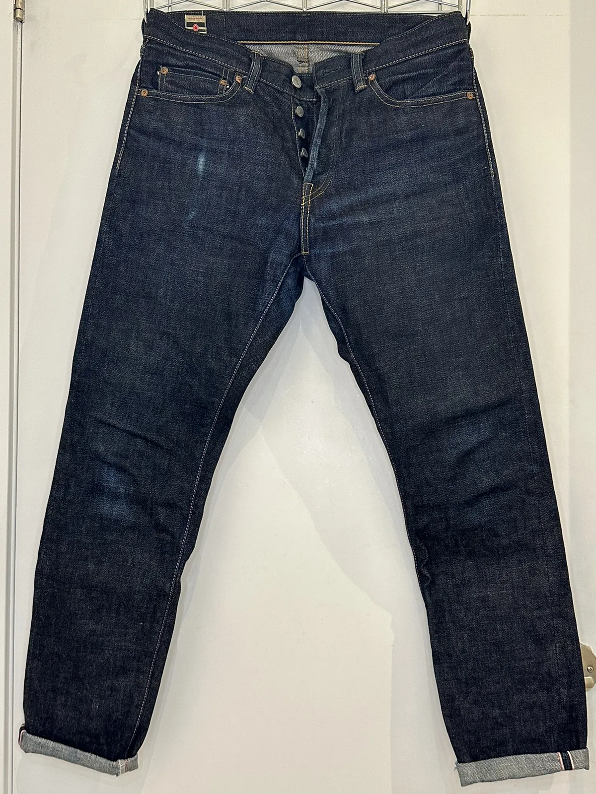 0405-V 15.7 oz High Tapered Denim