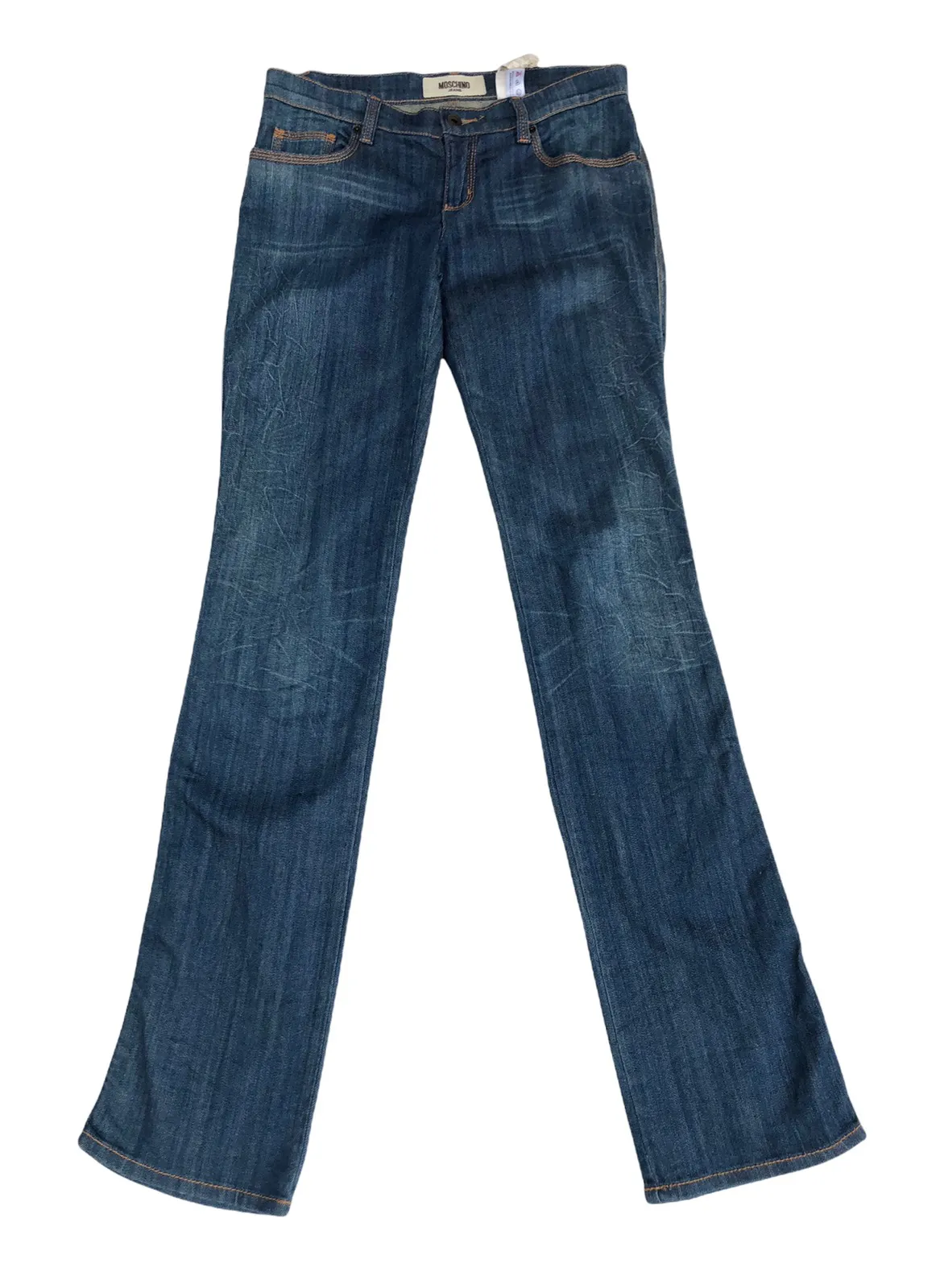 🔥Mega Rare🔥Moschino Skinny Flare Jeans 🔥