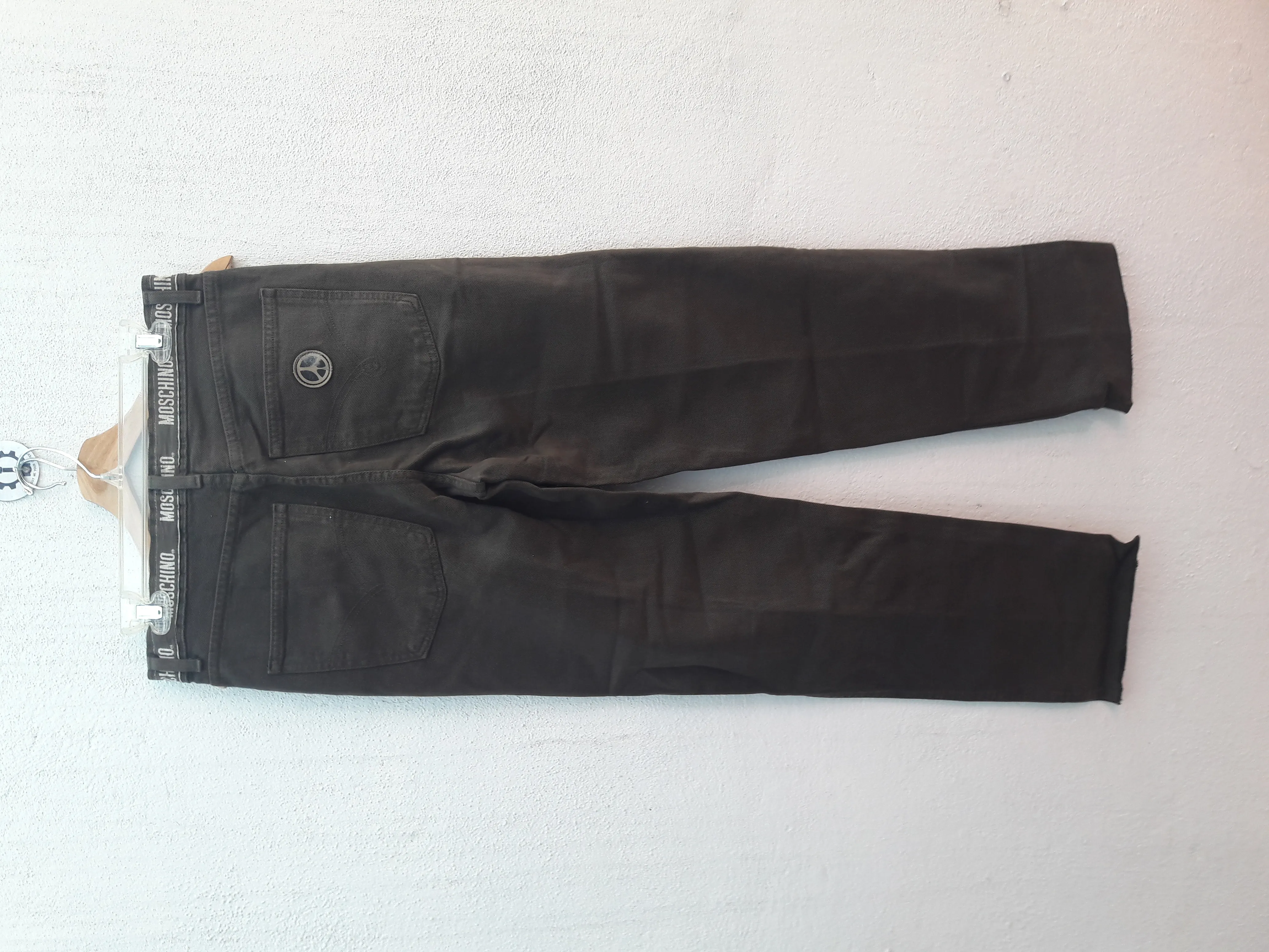 🔥OFFER🔥Metal Peace Moschino Italy Casual Jeans