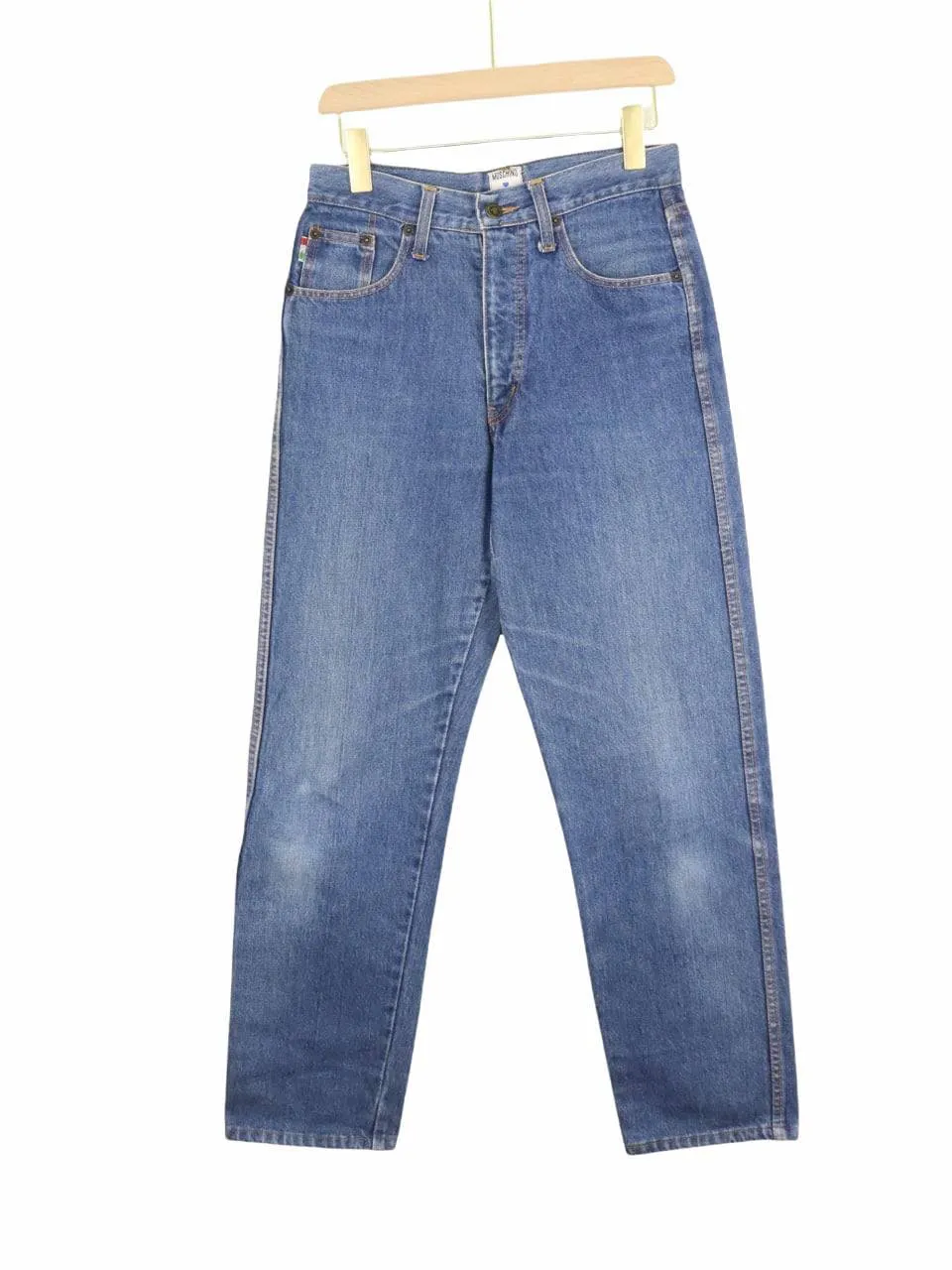Vintage Moschino Made in Italy Mid Rise Jean Pant