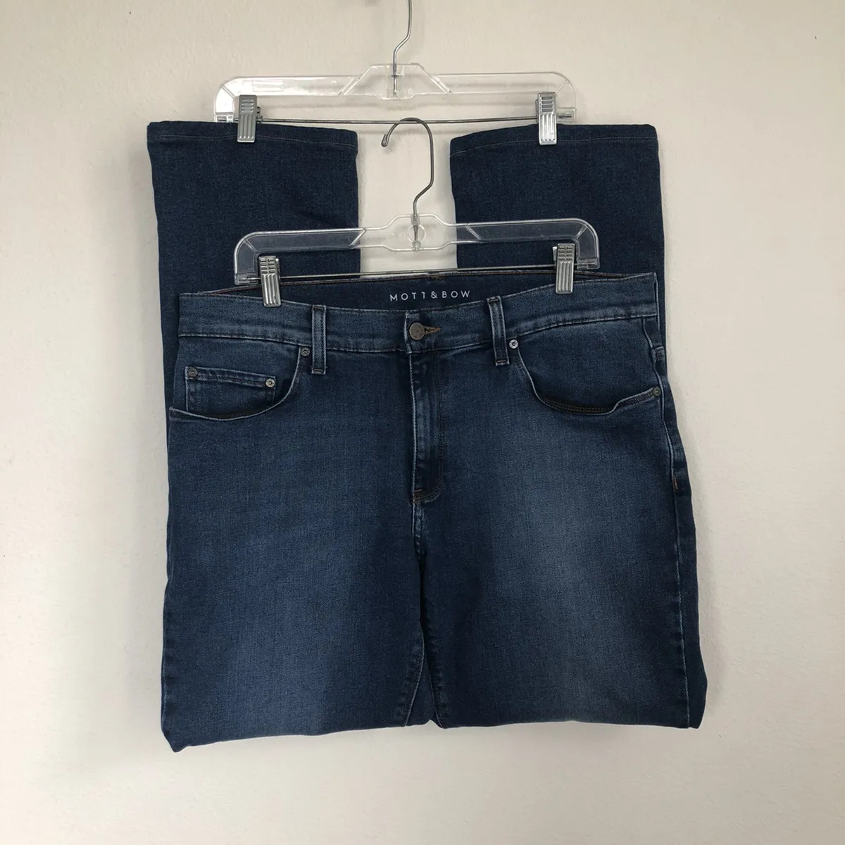 Mott & Bow Straight Stretch Denim Jeans 34