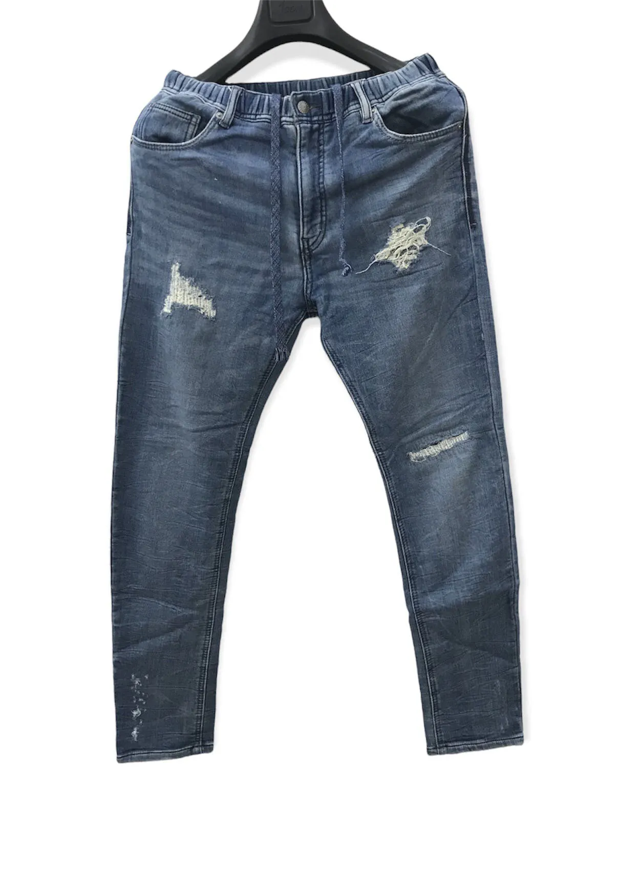 Moussy Azuls Distressed Denim