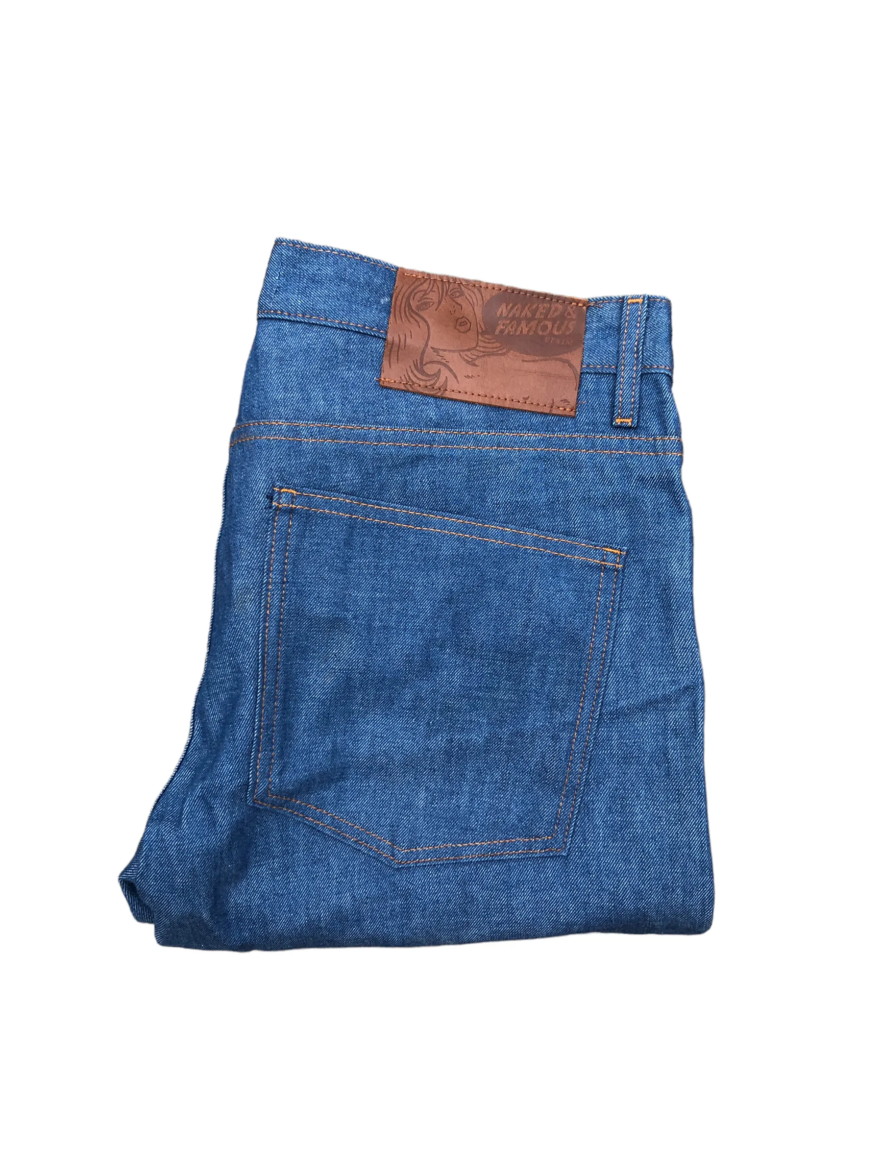 Naked & Famous Jeans Size 36 Rising Sun Selvedge Blue
