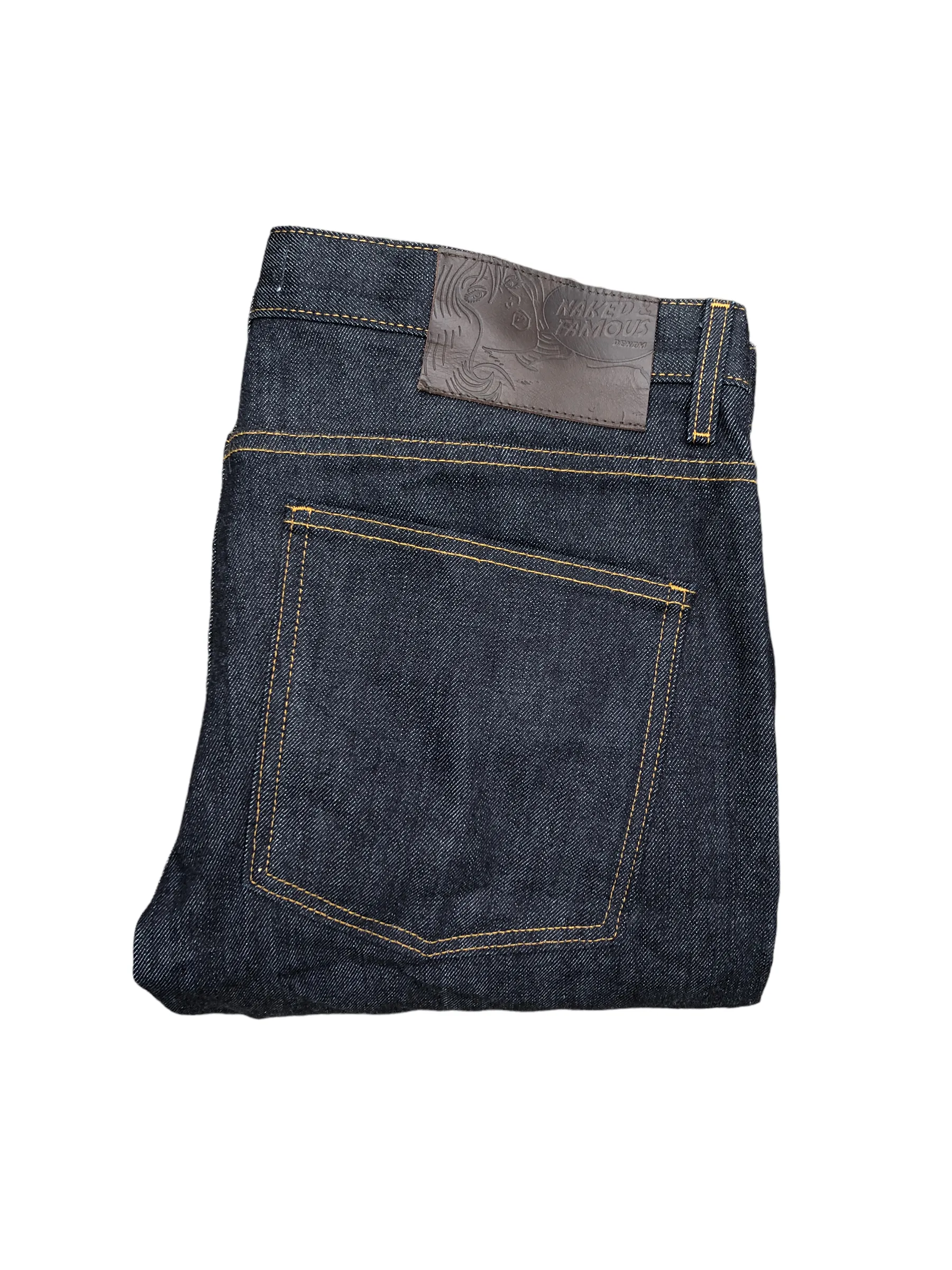 Naked & Famous Jeans Size 36 Classic Selvedge Indigo