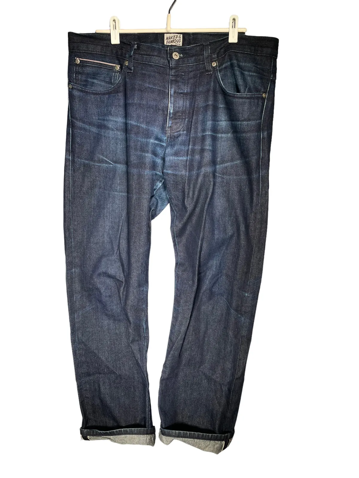 Naked & famous slim guy selvedge denim