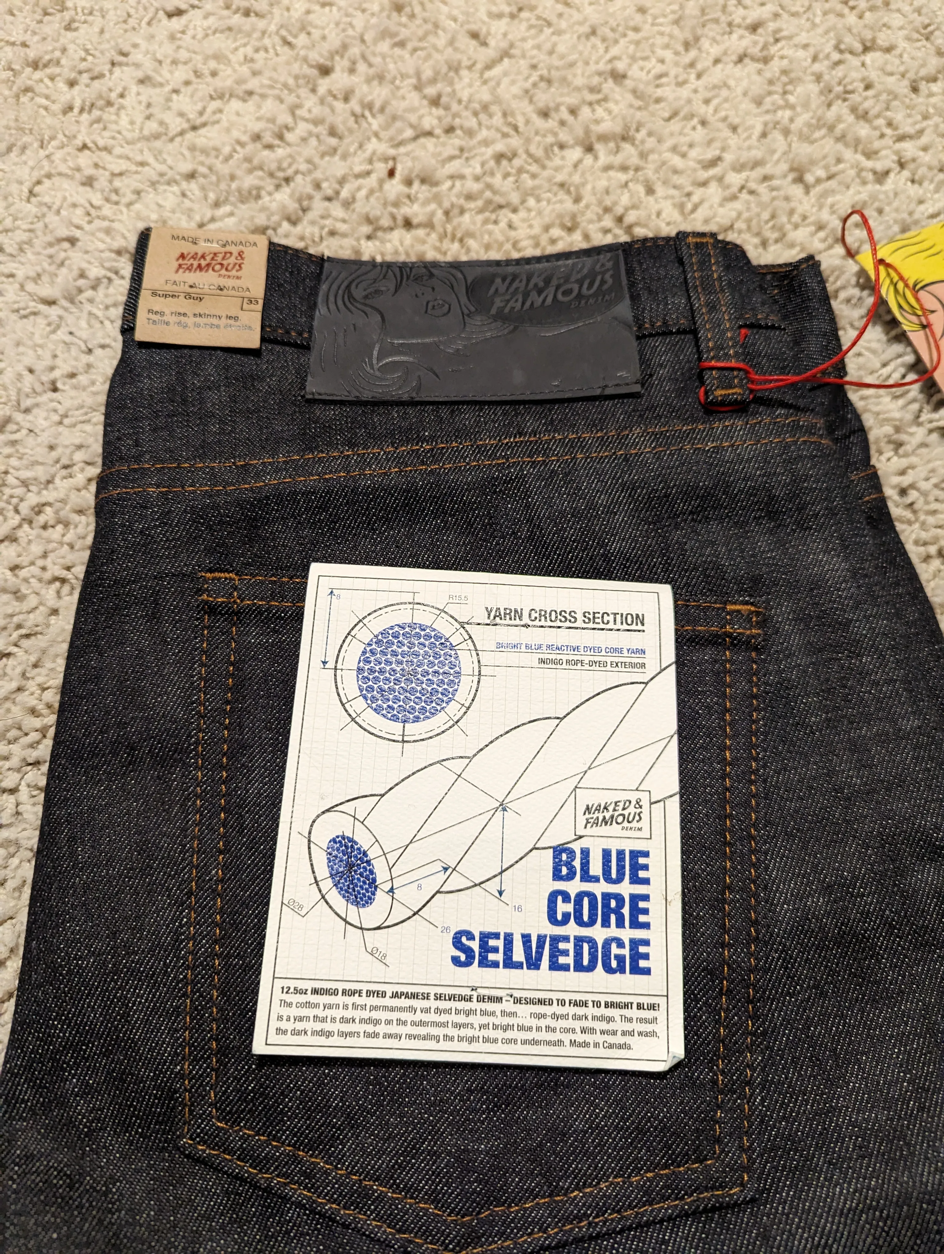 Blue Core Selvedge- Super Guy 33