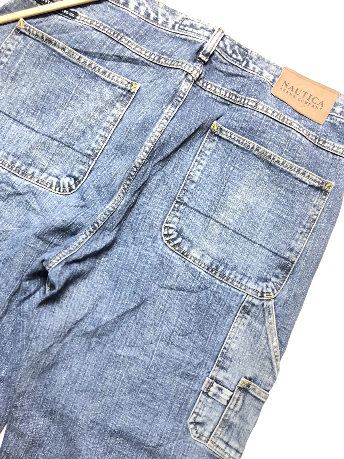 VINTAGE NAUTICAL JEANS COMPANY CARPENTER WORKWEAR DENIM