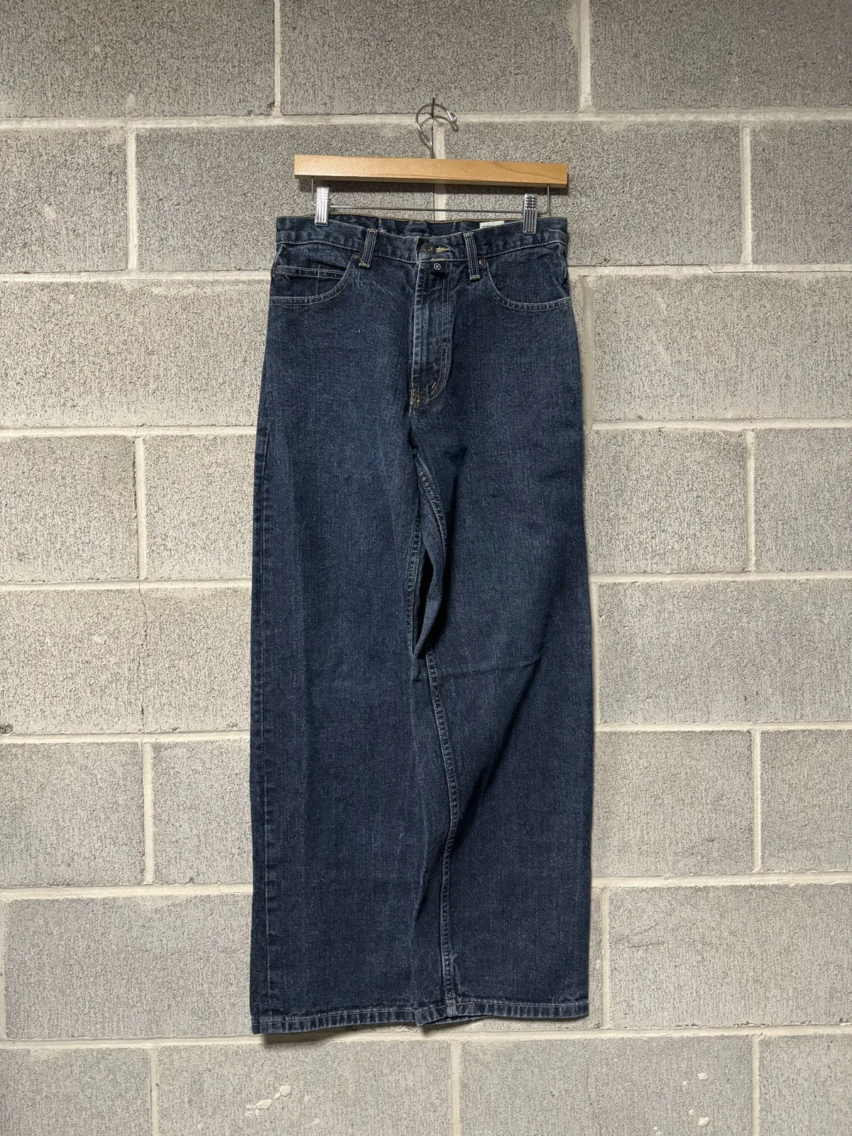 VINTAGE Y2K NAUTICA BAGGY WIDE LEG DENIM SKATER JEANS 29