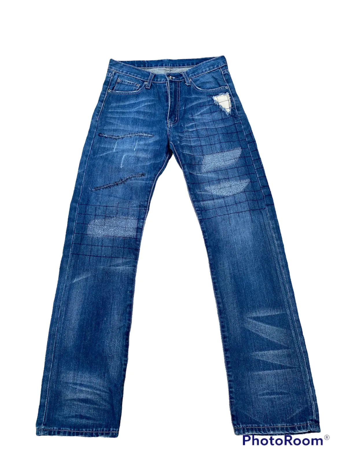 NEIGHBORHOOD GRID JEANS