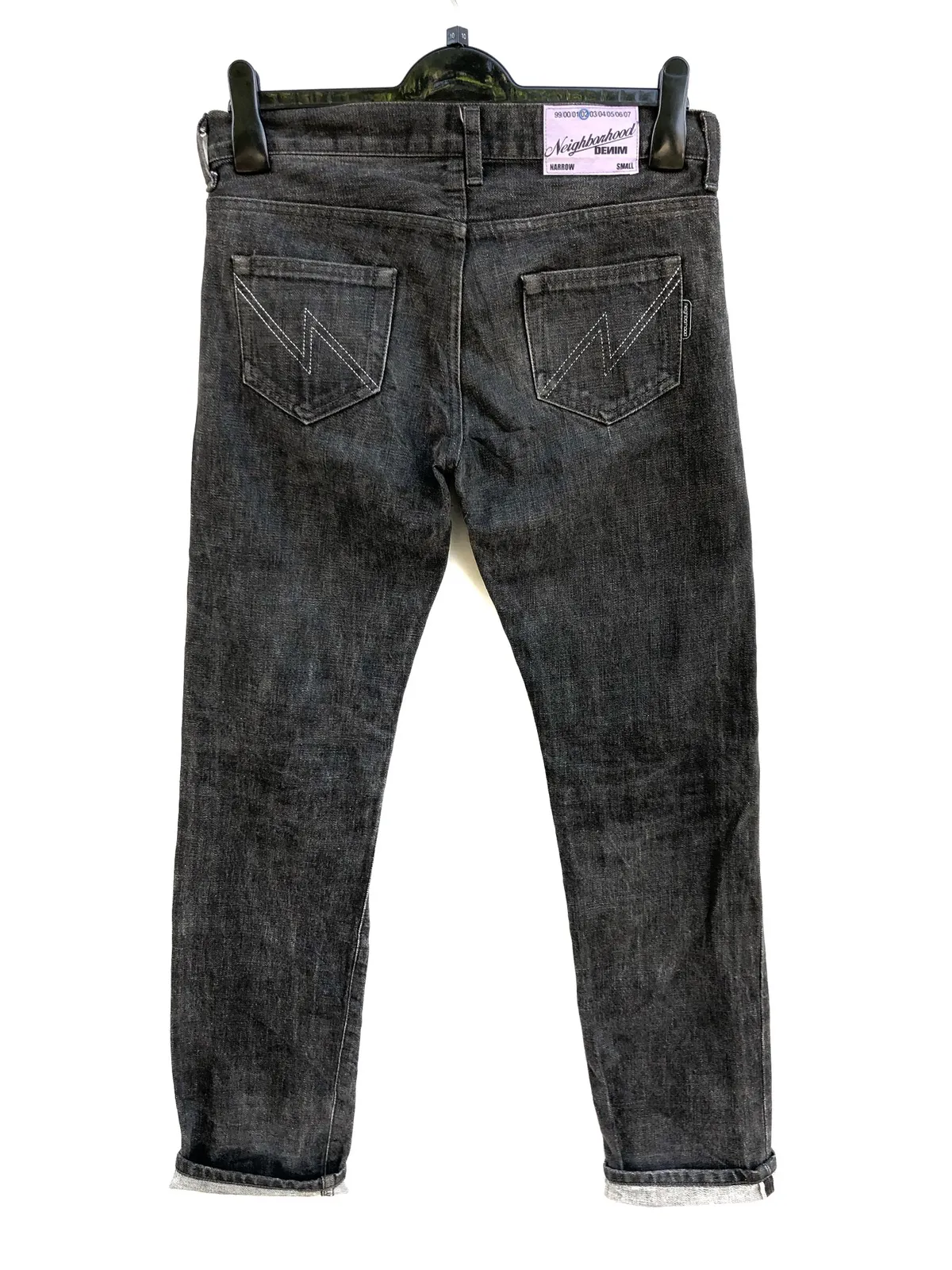 SS02 Neighbourhood Narrow Selvedge Jeans Japan Biker Wear