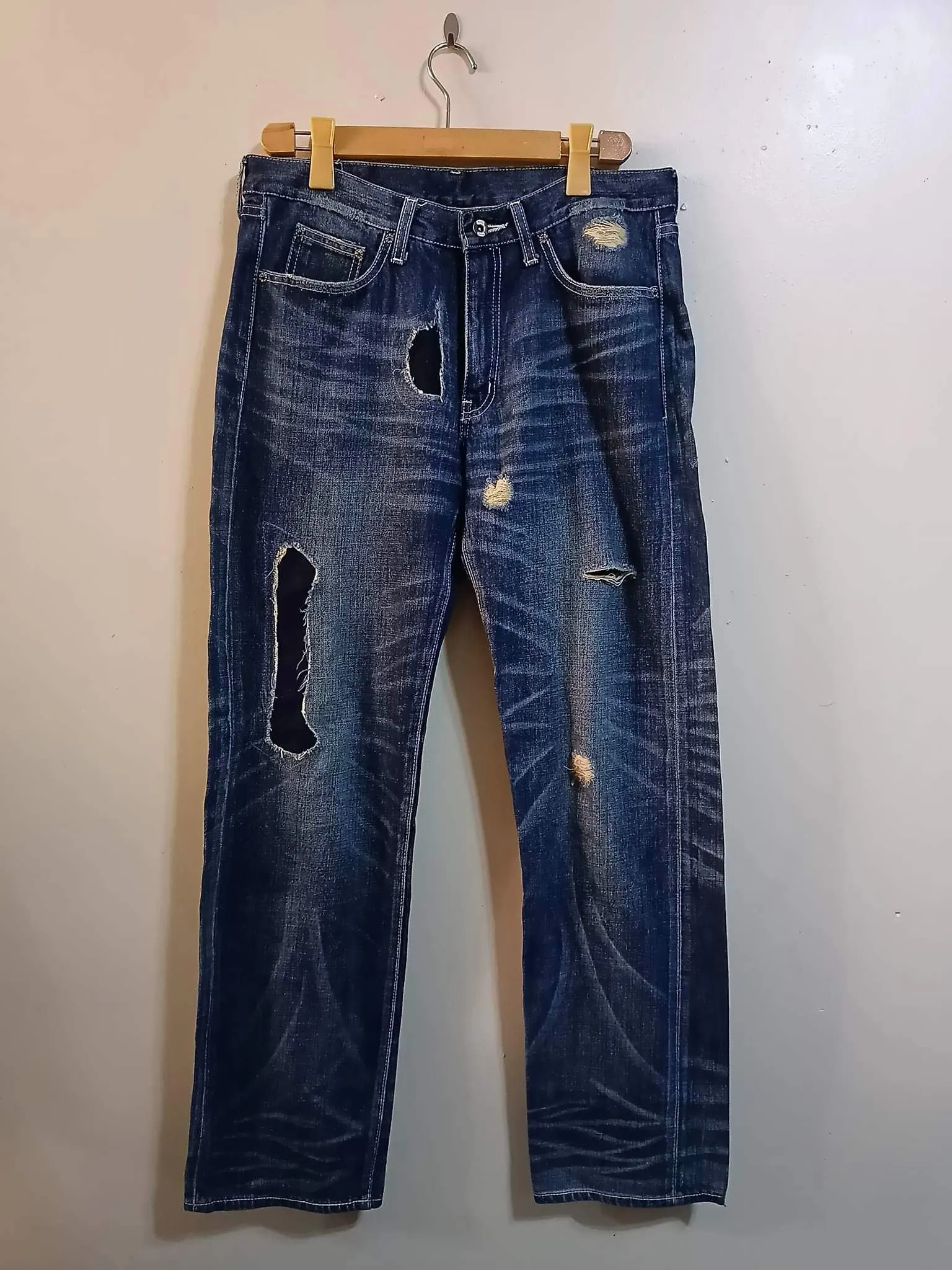 NEIGHBORHOOD LEVEL 4 SALVAGE 06EX DENIM PANTS