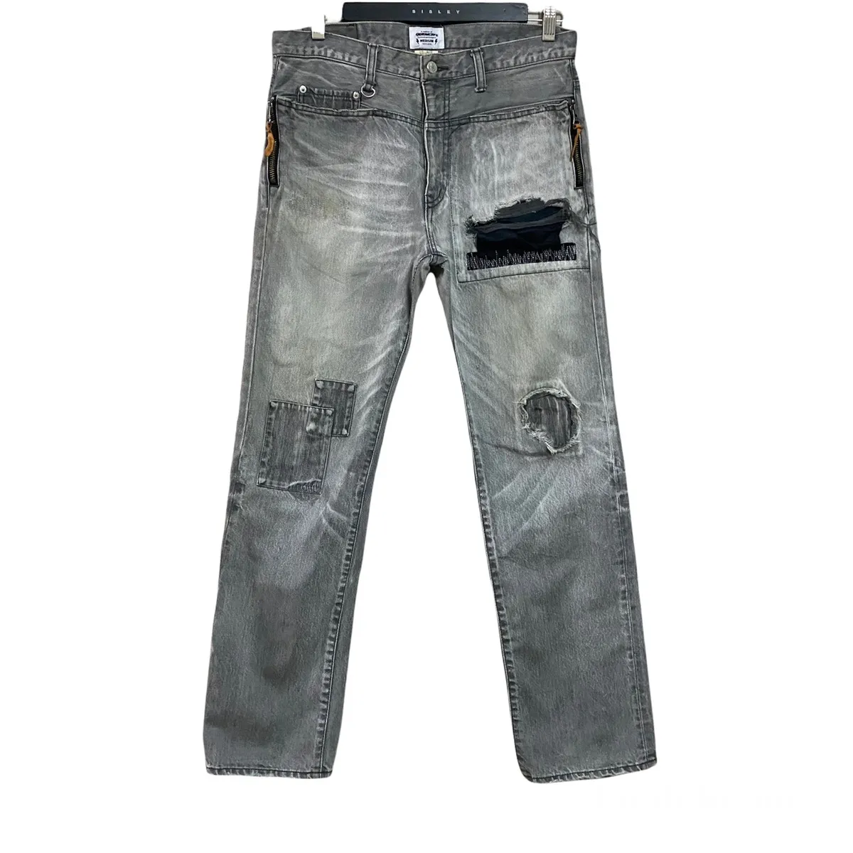 Japanese Brand QUENCH Distressed Patchwork Neighborhood