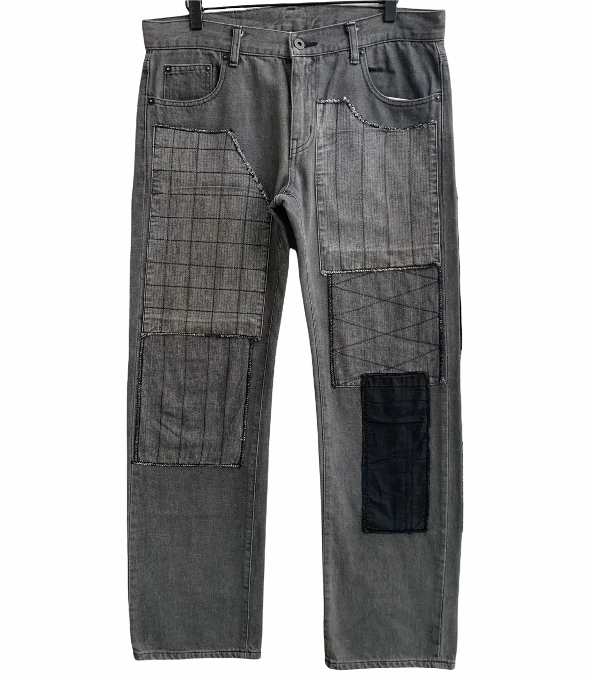 Vintage Neigborhood Fragment Narrow Patchwork Selvedge