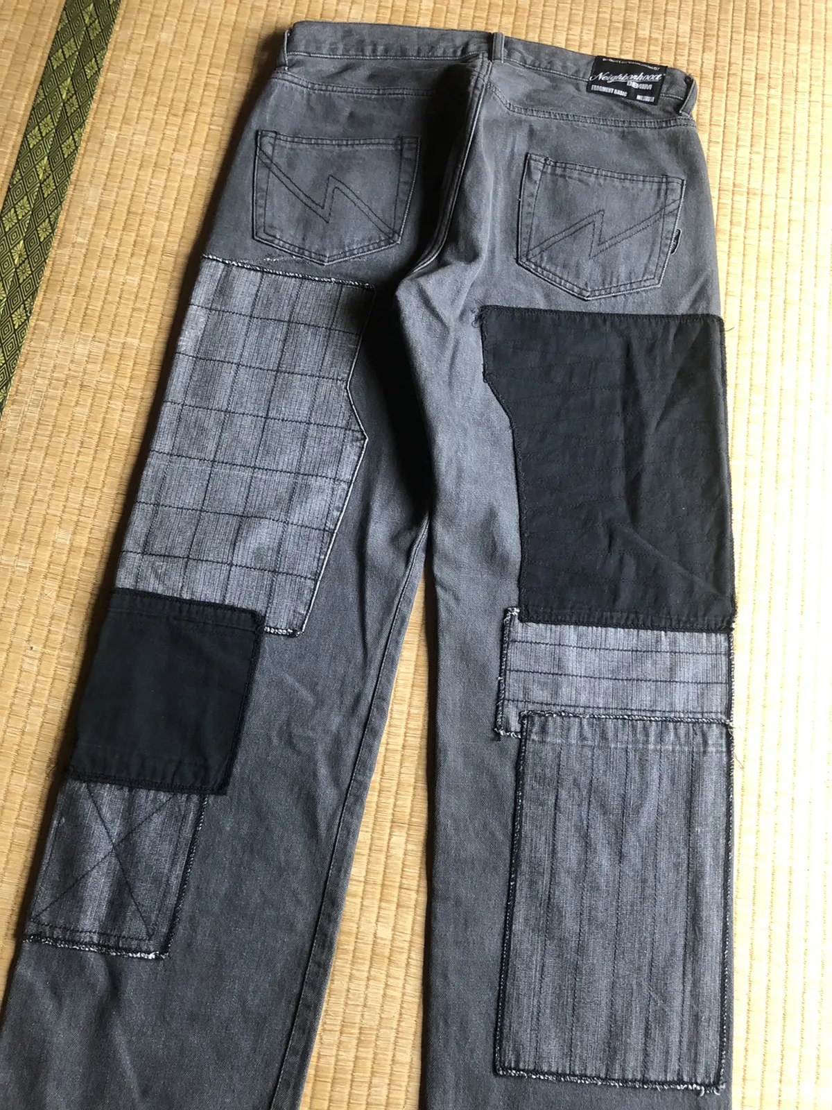 FW02 Neighbourhood Fragment Patchwork Denim