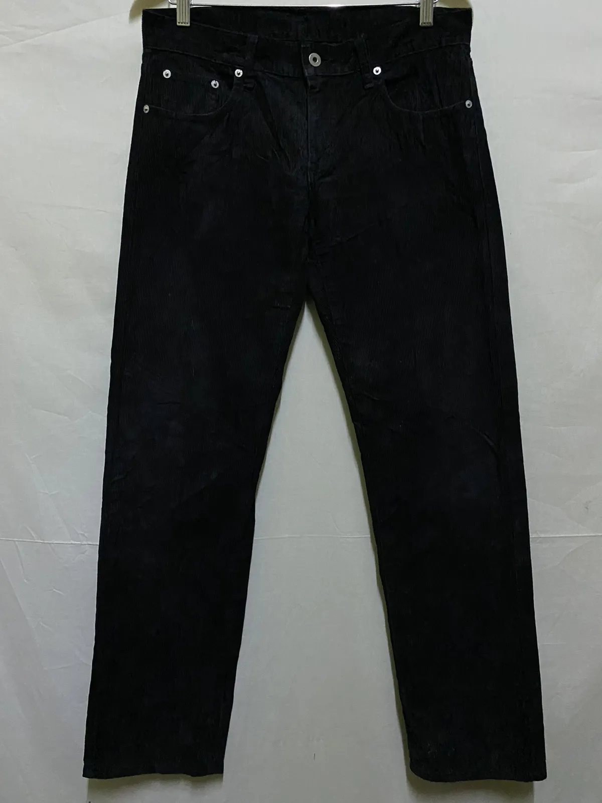 Neighborhood Corduroy Pants Black Jeans